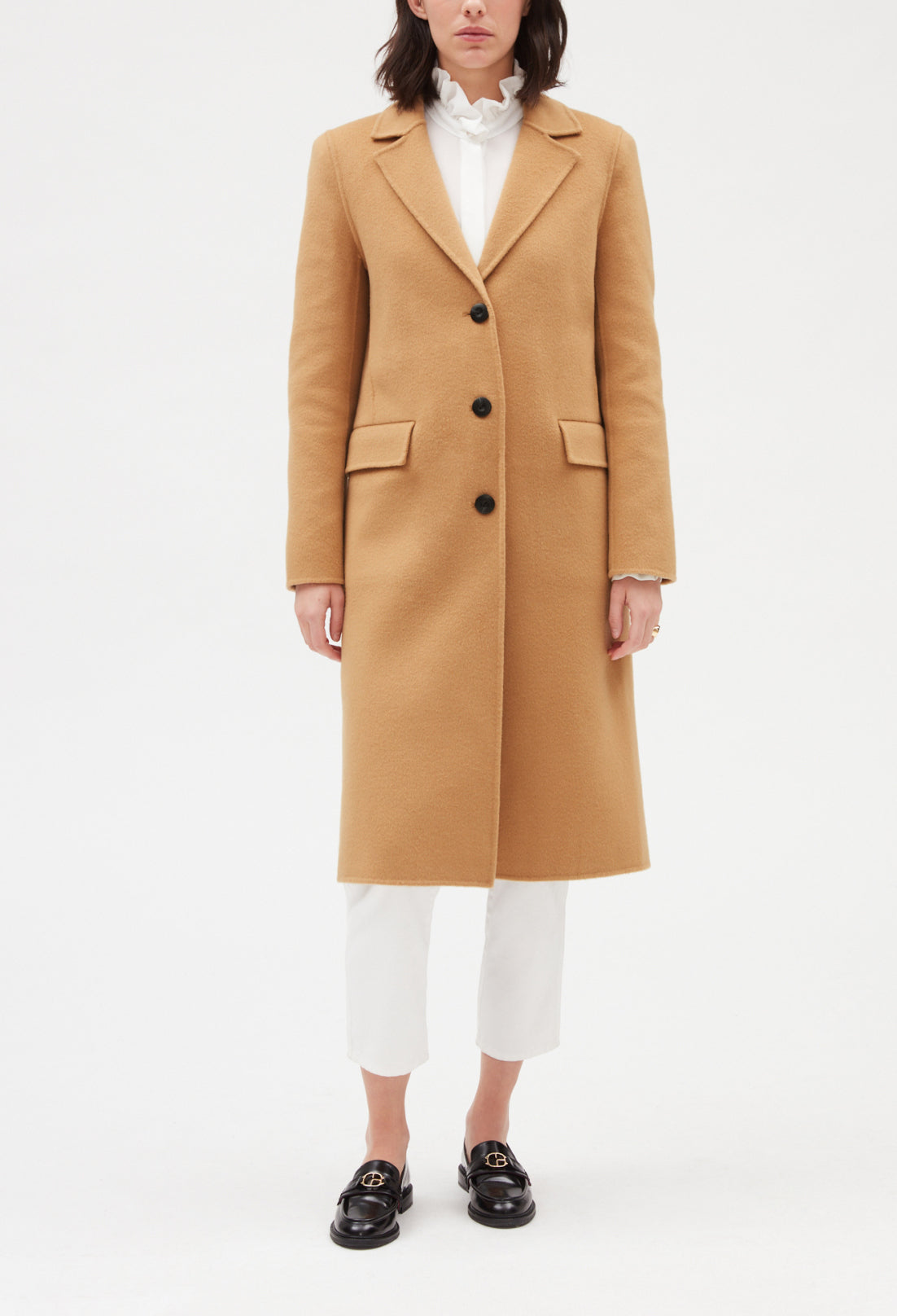 Manteau droit mi-long Faume - seconde main