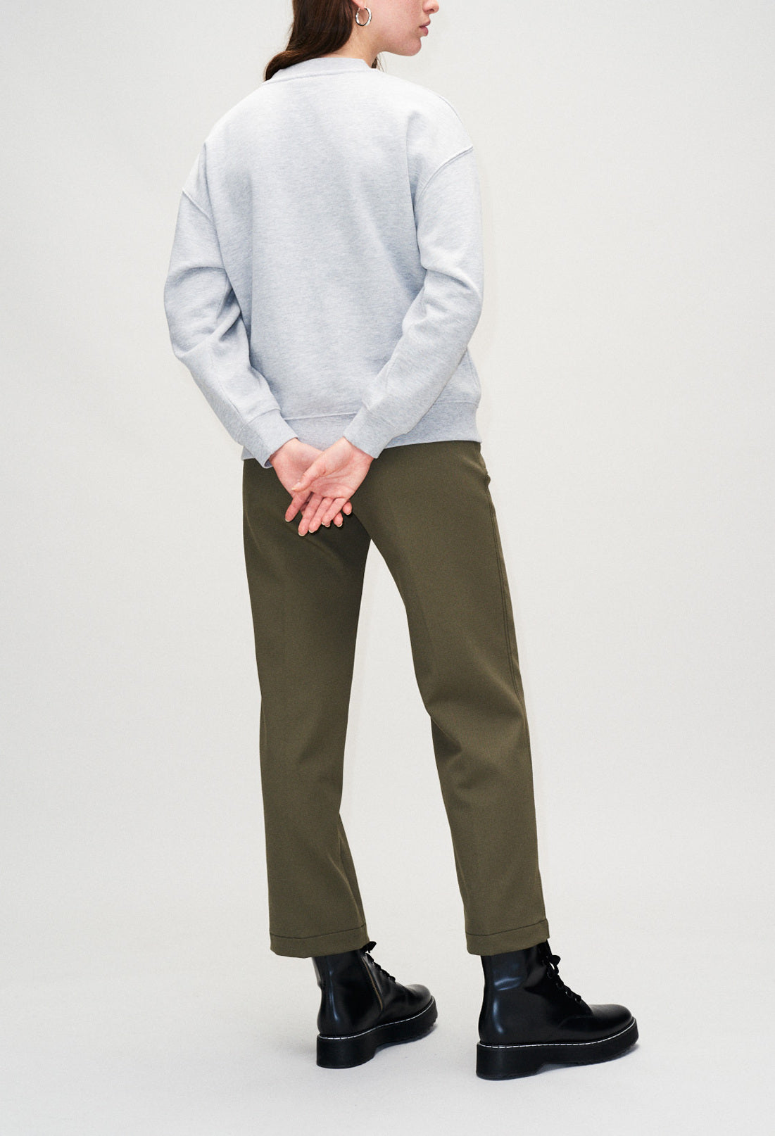 Sweat sérigraphie marinière Faume - seconde main