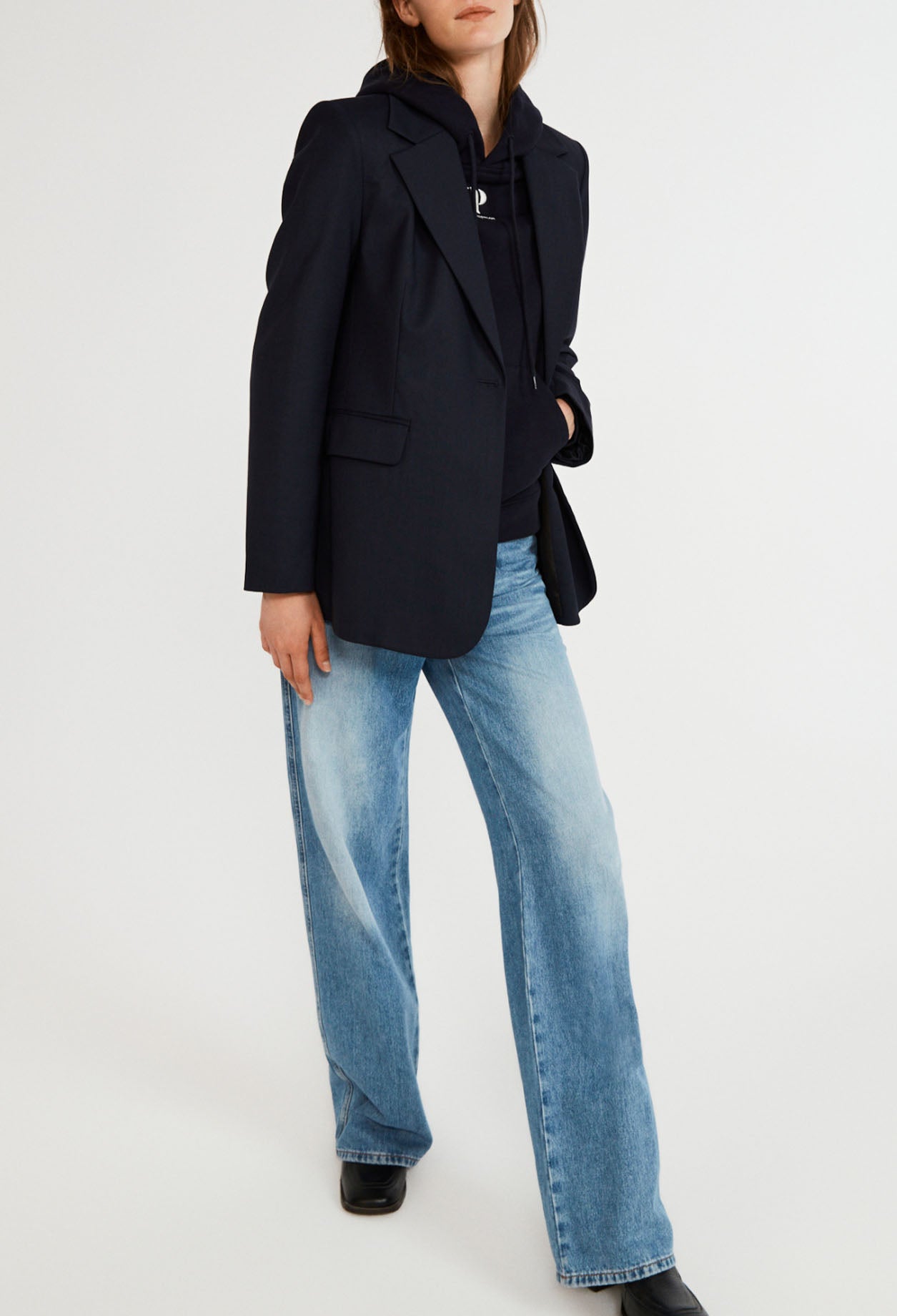 Veste en laine traçable Faume - seconde main