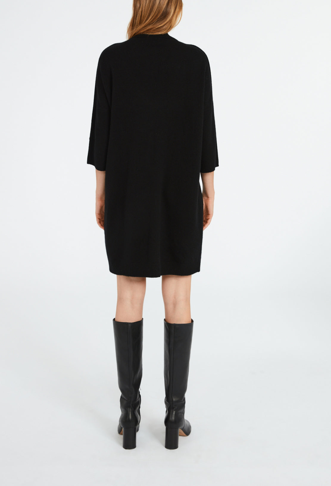 Robe pull col V Faume - seconde main