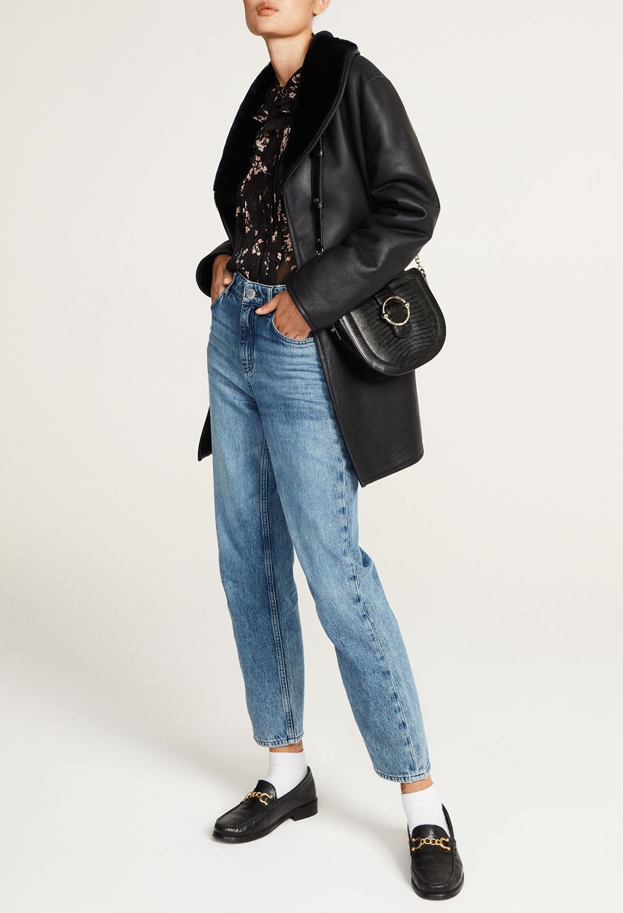 Chemise à fleurs Faume - seconde main