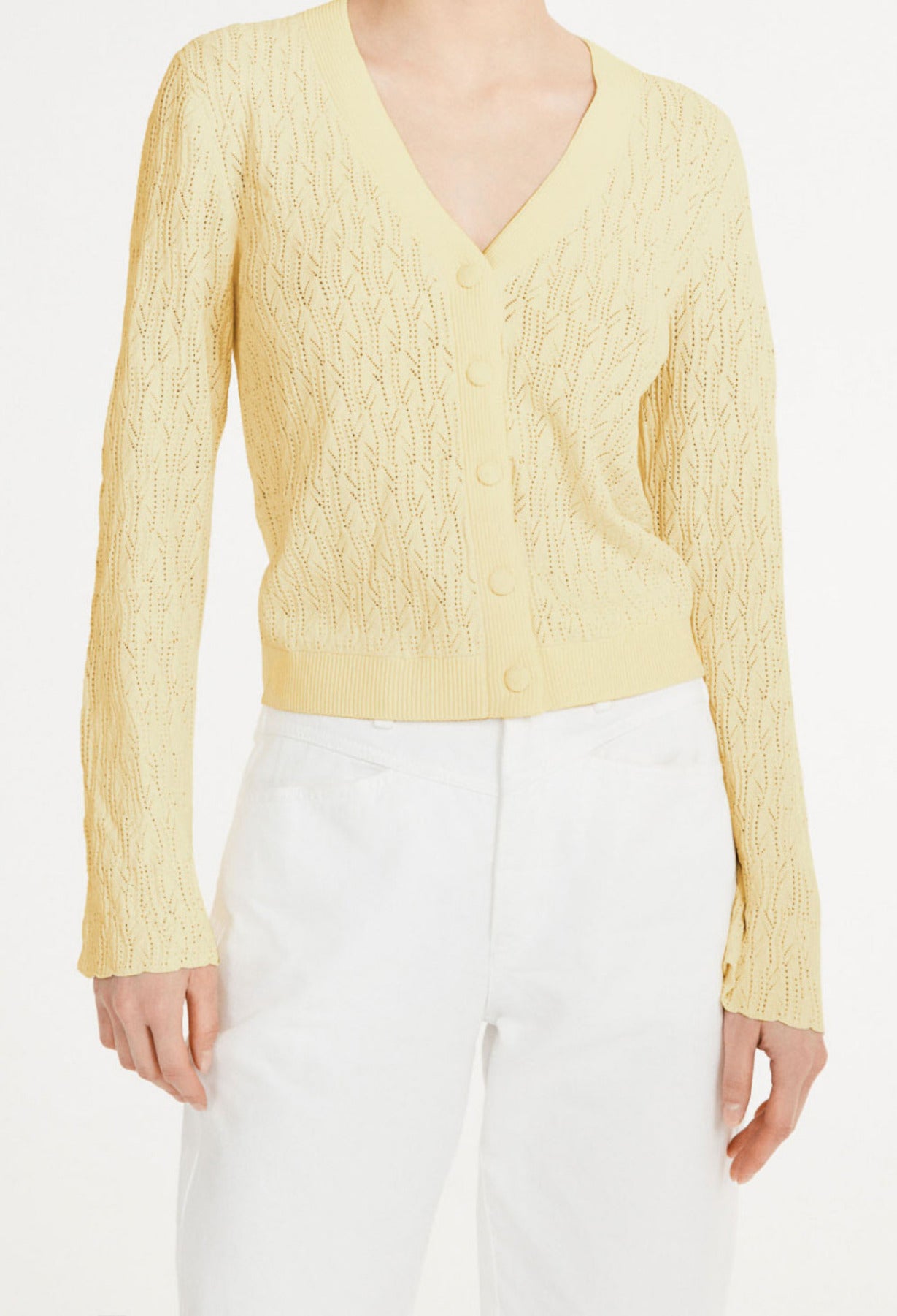 Cardigan points fantaisies Faume - seconde main