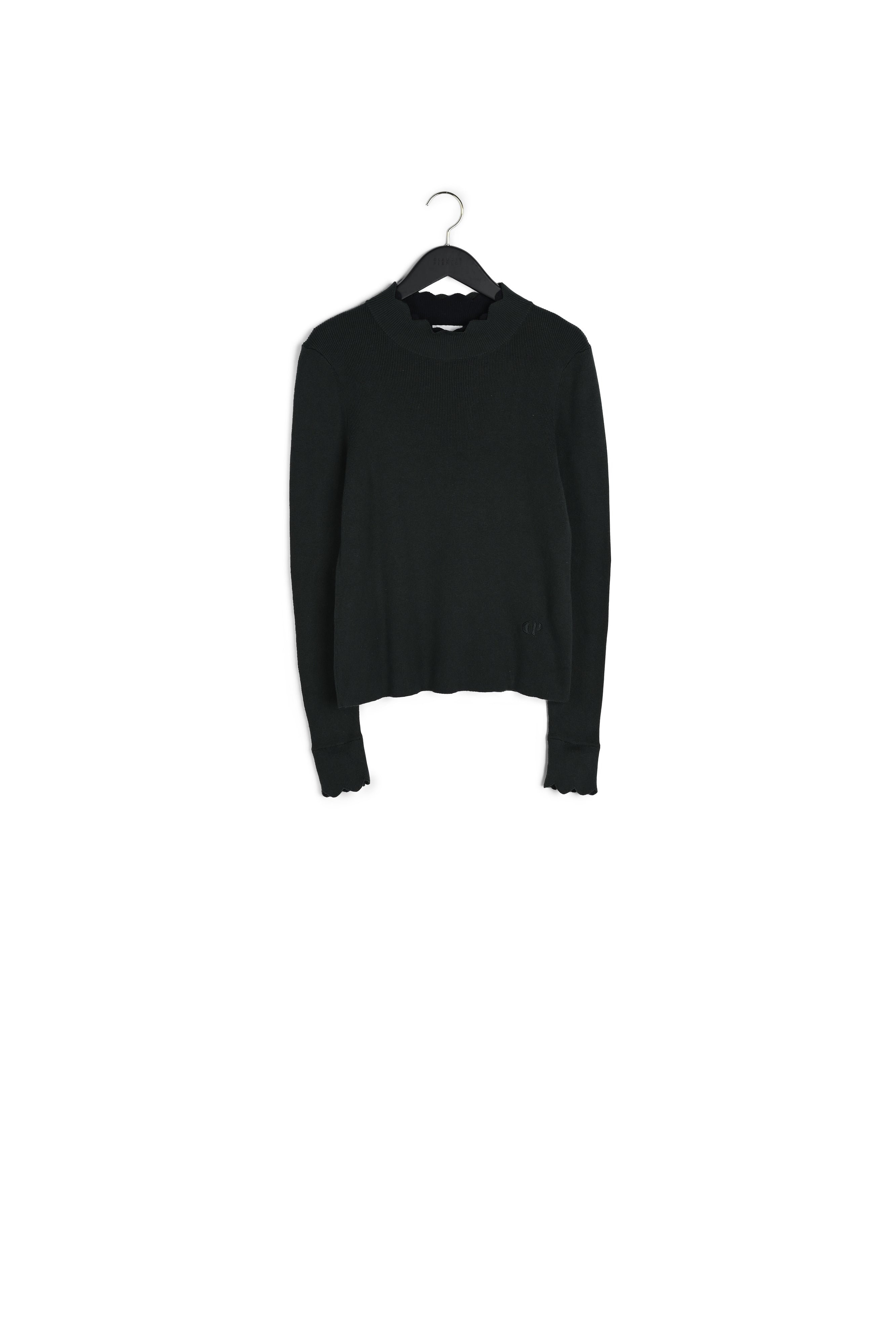 Pull bicolore à col coquille Faume - seconde main