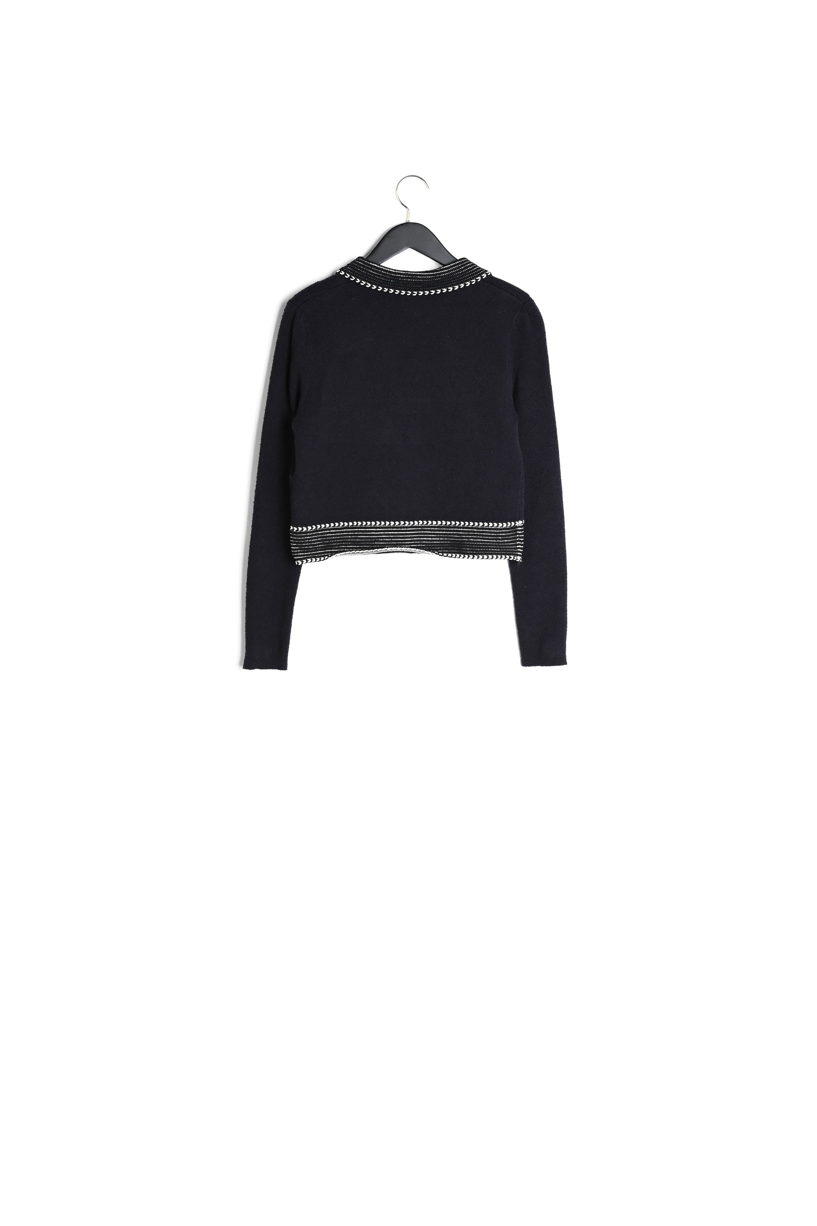 Cardigan court maille Faume - seconde main