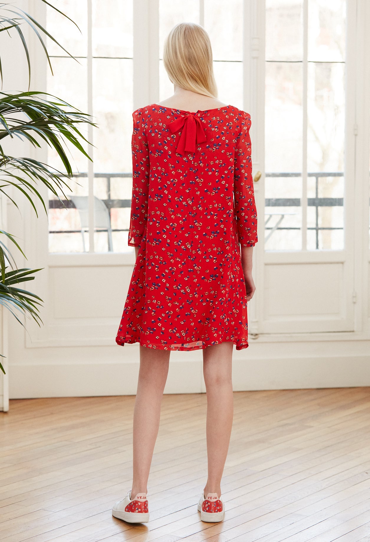Robe Rififi Claudie Pierlot Rouge Robe Rififi Claudie Pierlot Short Rififi  Dress For Women Claudie