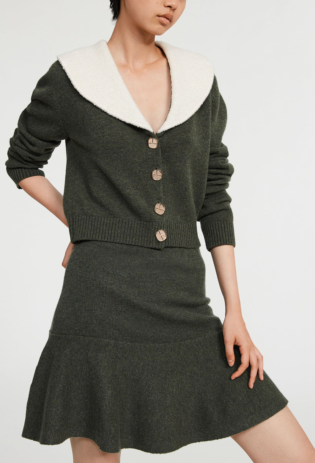 Jupe courte maille Faume - seconde main