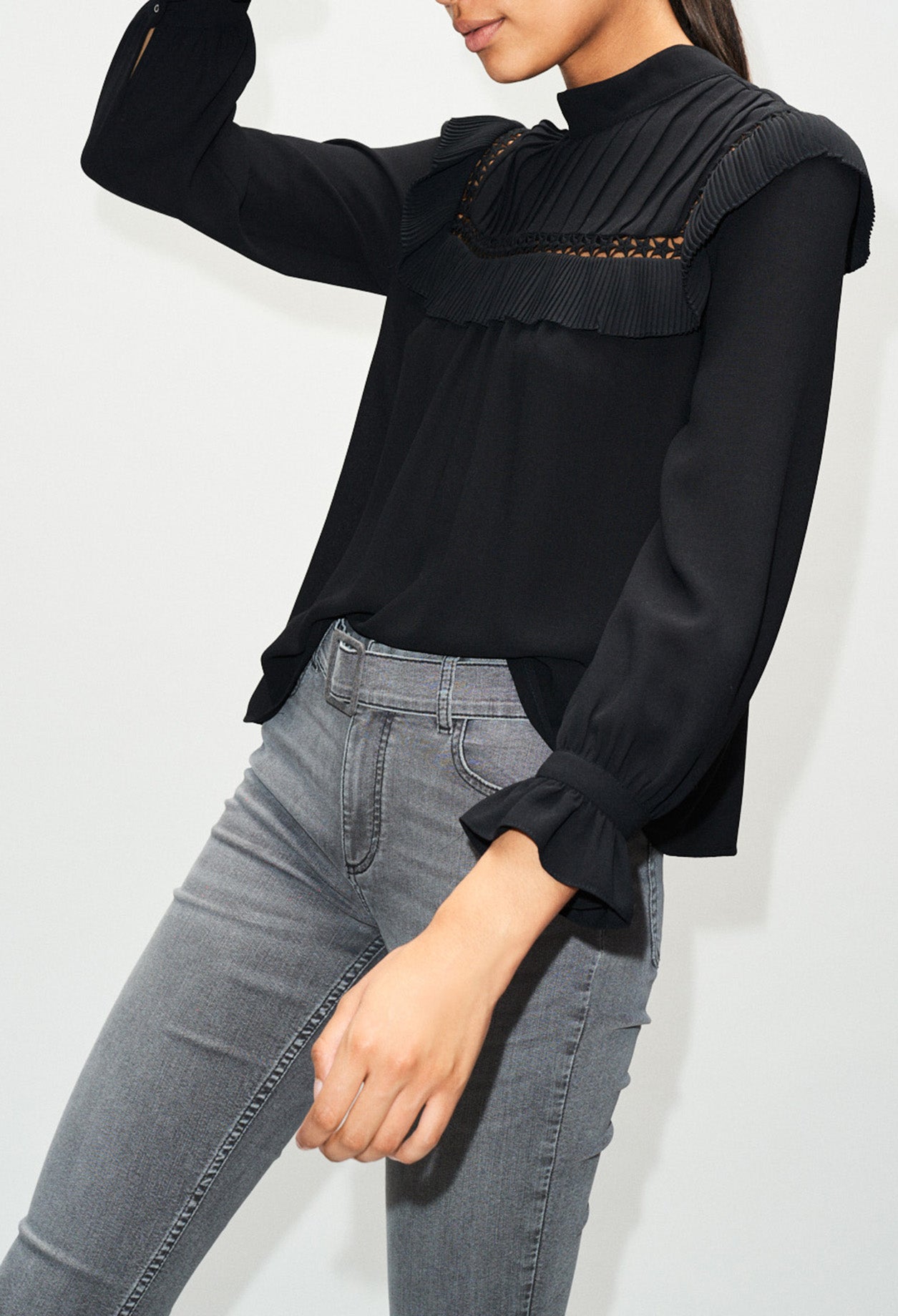 Top avec fantaisies Faume - seconde main