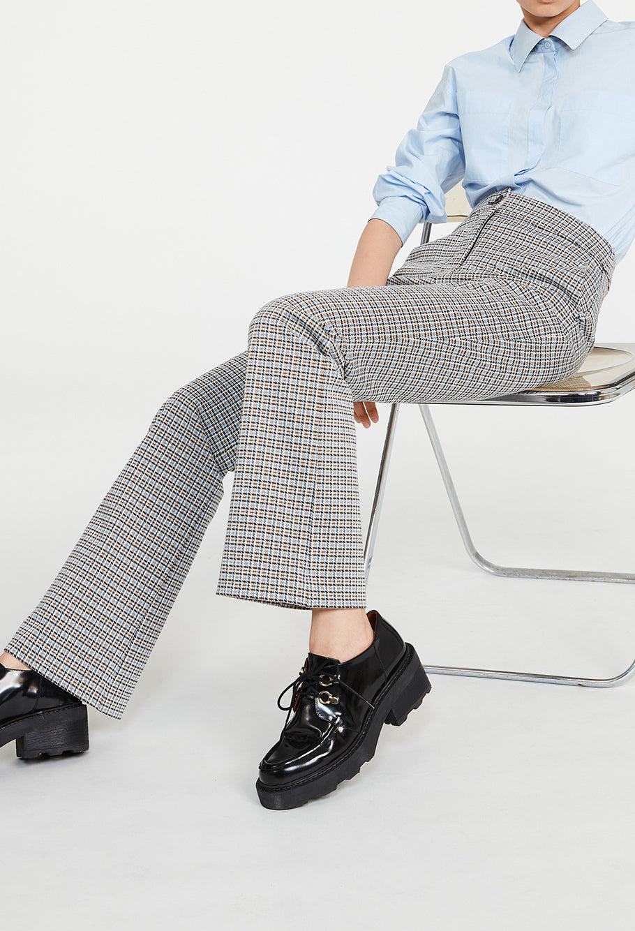 Pantalon à motifs Faume - seconde main