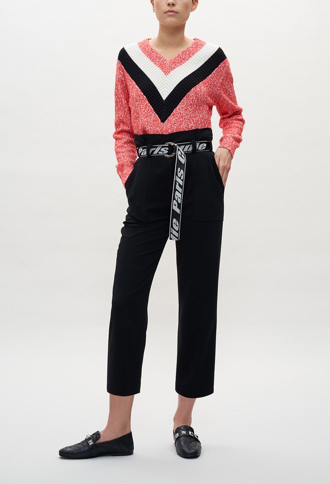 Pull à col V Faume - seconde main