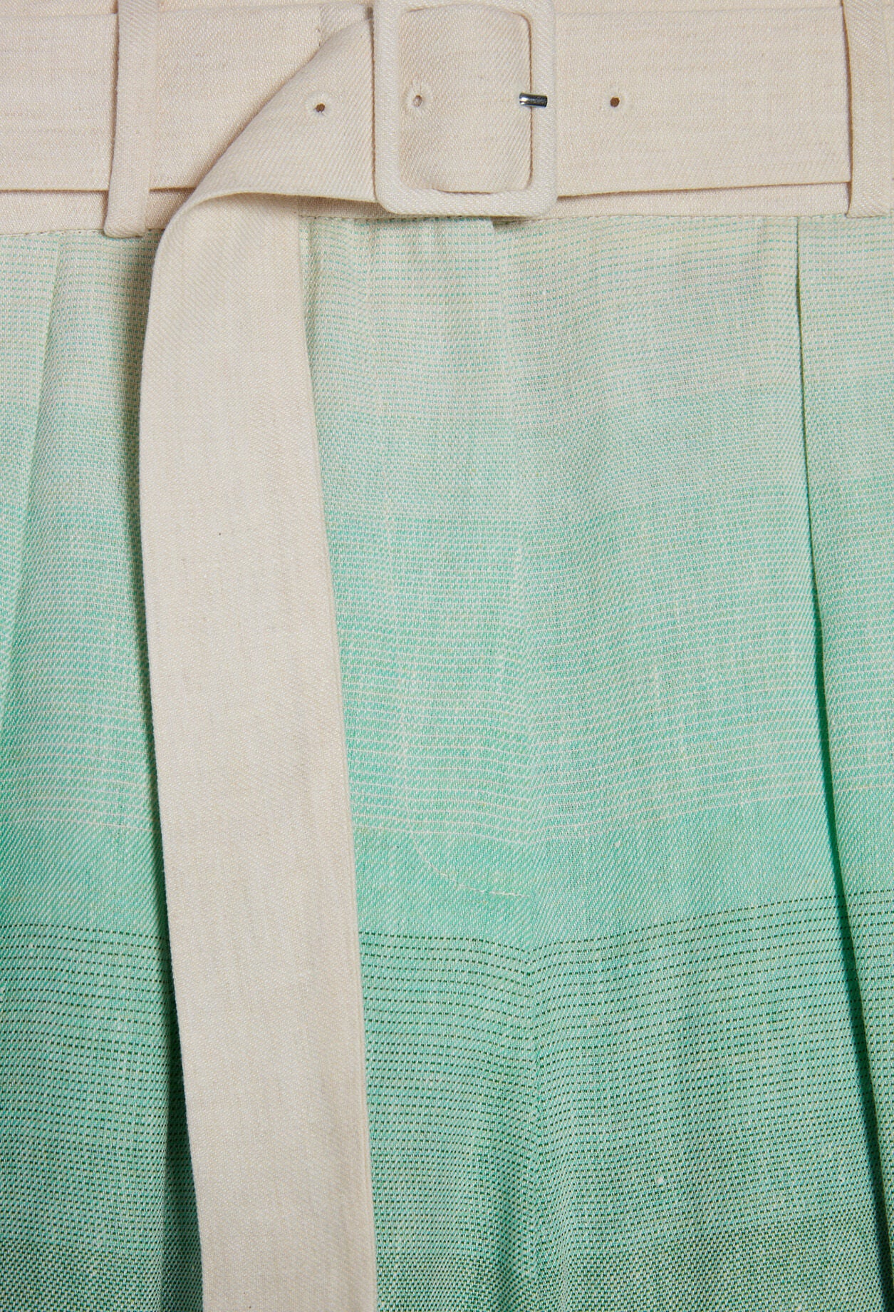 Short bicolore taille haute tie and dye Faume - seconde main