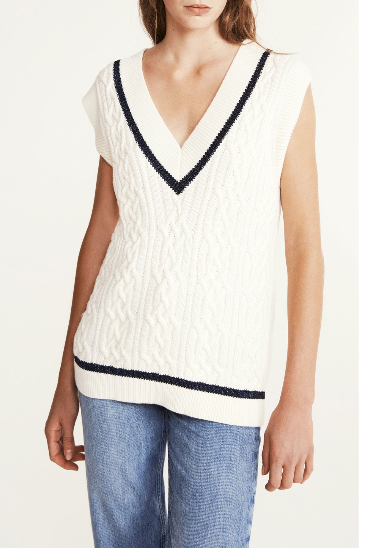 Pull-over sans manches Faume - seconde main