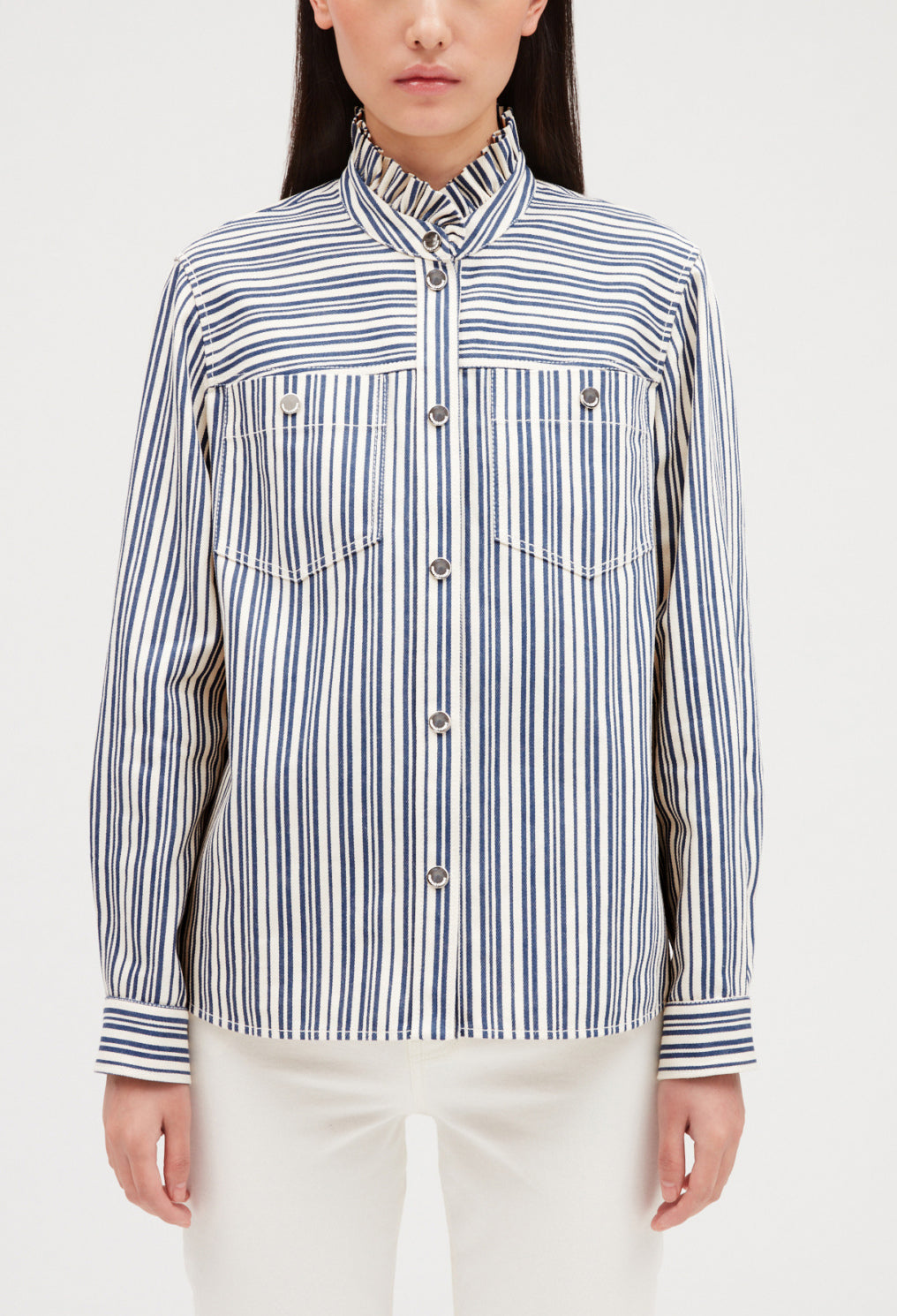 Chemise à rayures Faume - seconde main