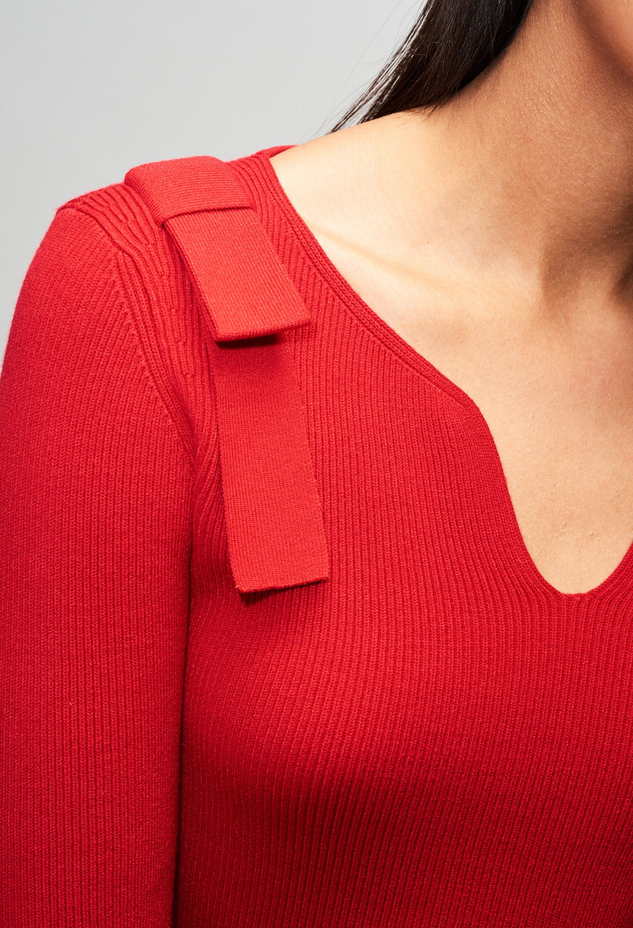 Pull ajusté à détails épaules Faume - seconde main