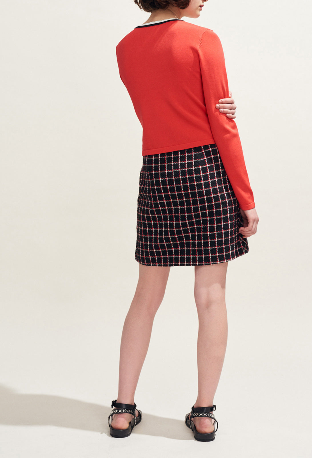 Cardigan court à pressions Faume - seconde main