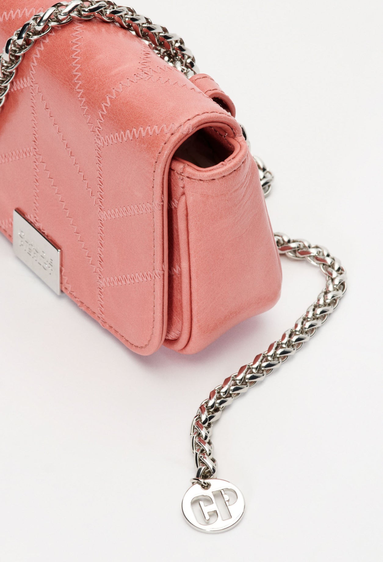 Pochette cuir verni Faume - seconde main