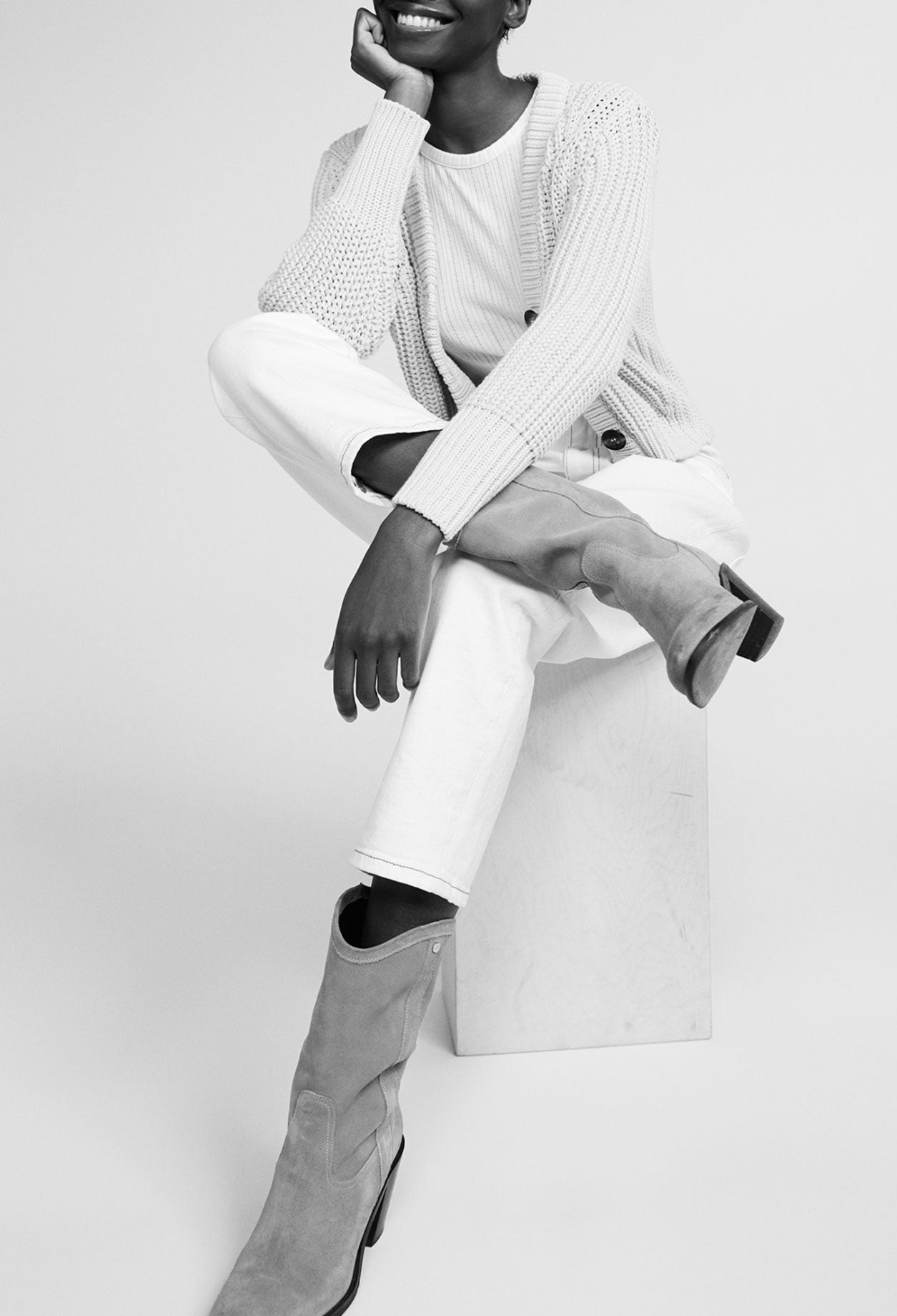 Cardigan en maille Faume - seconde main