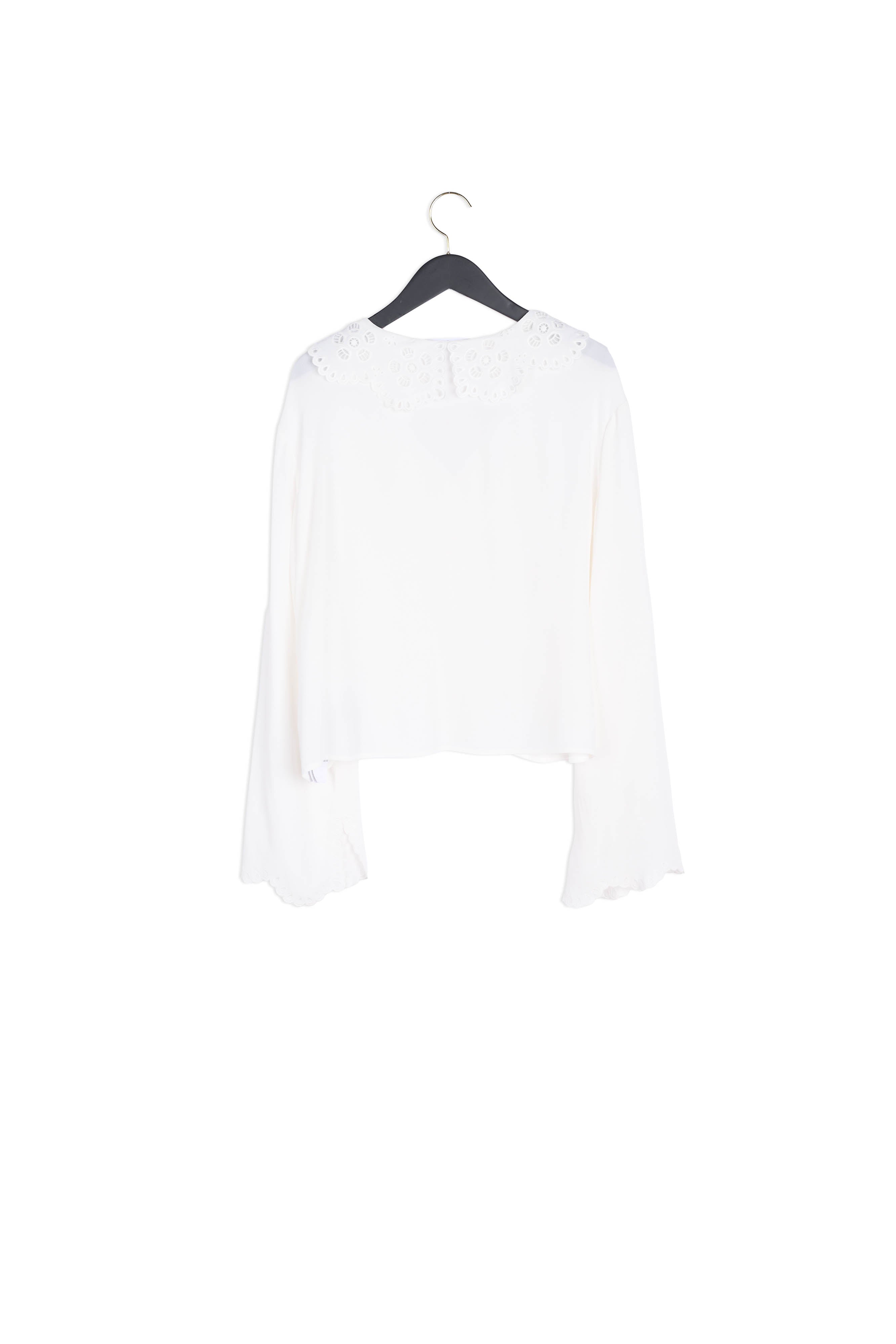 Chemise à col brodé Faume - seconde main