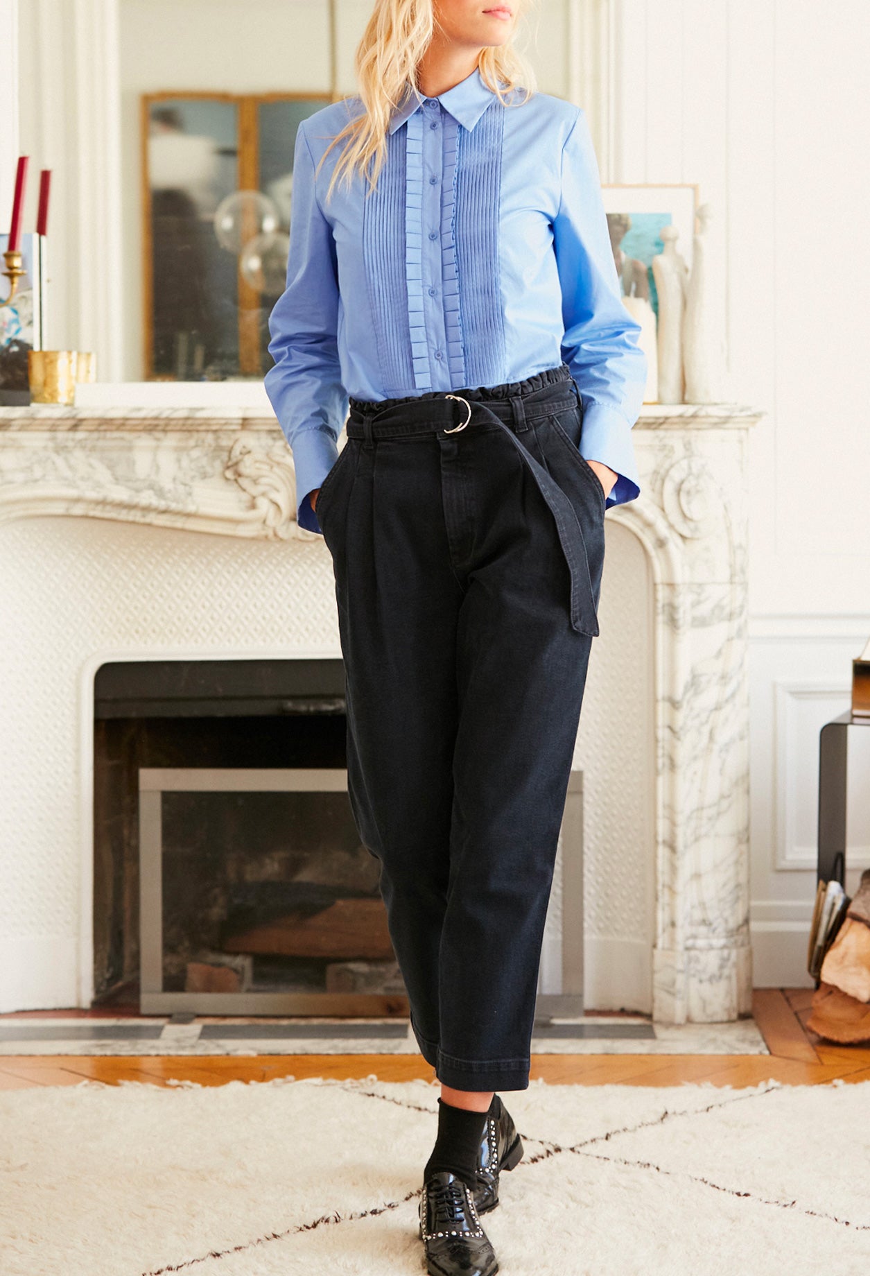 CHEMISE CARLINE Faume - seconde main