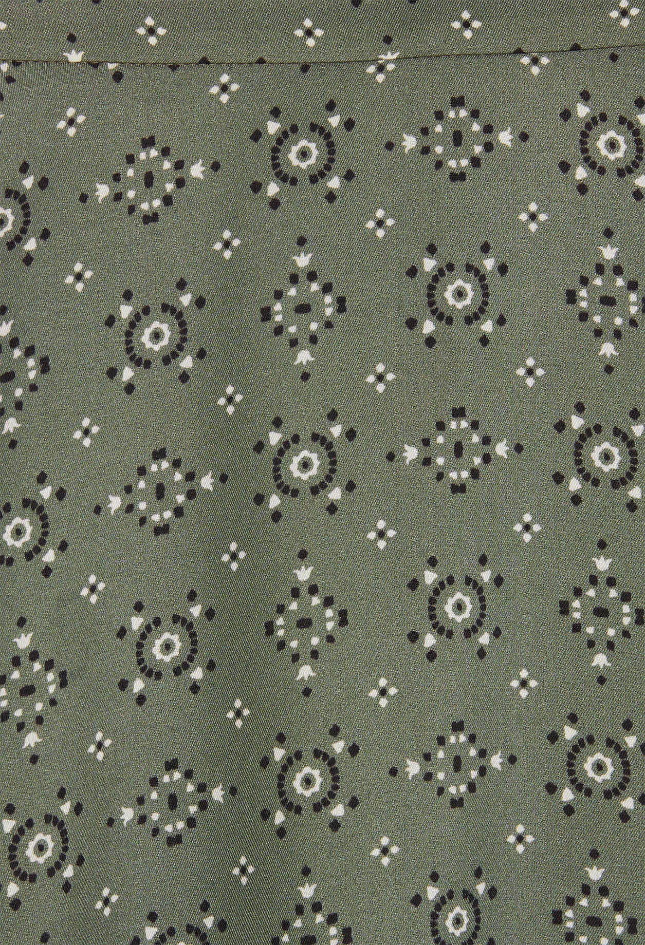 Jupe imprimée géométrique Faume - seconde main