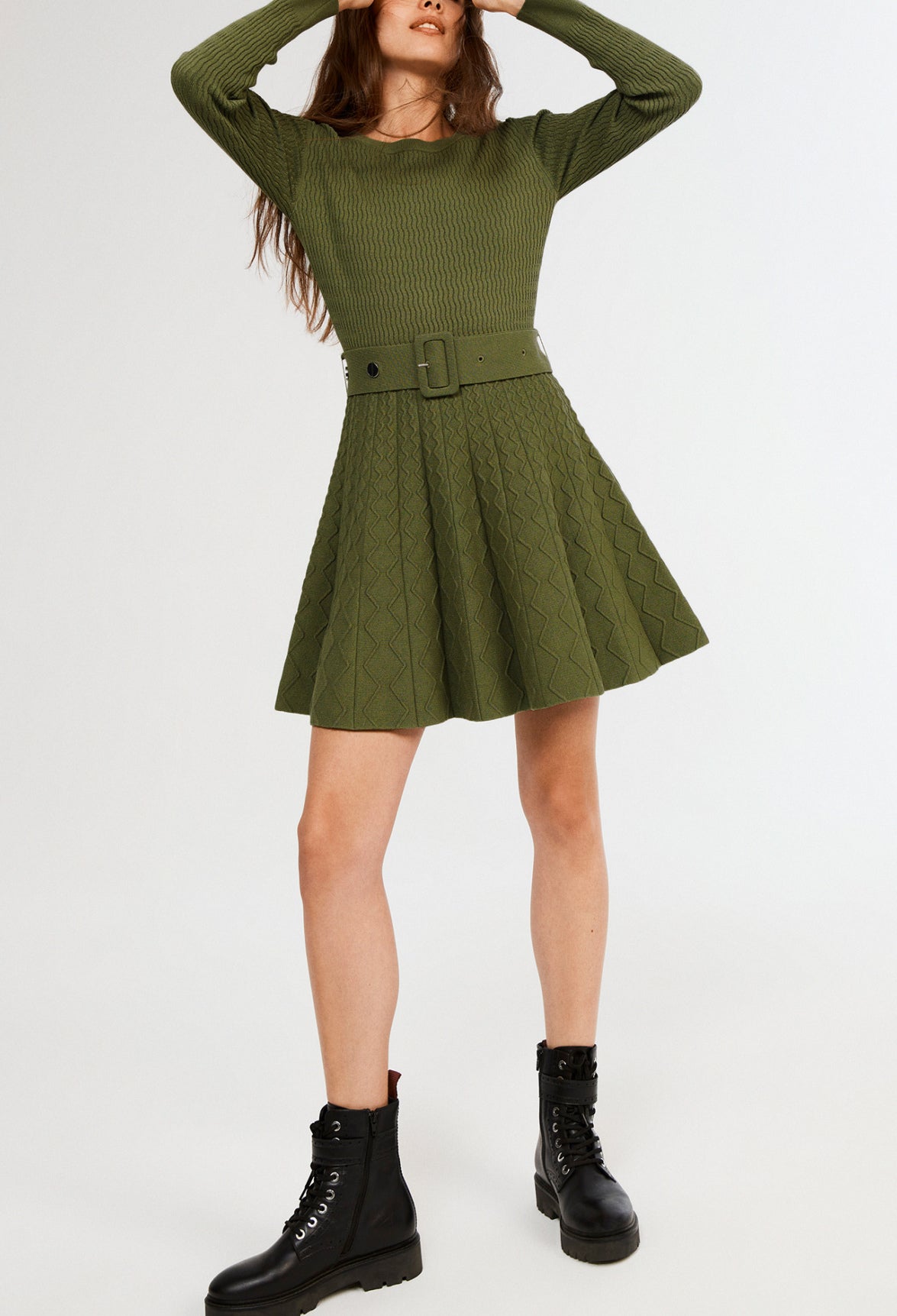 Robe courte en maille Faume - seconde main