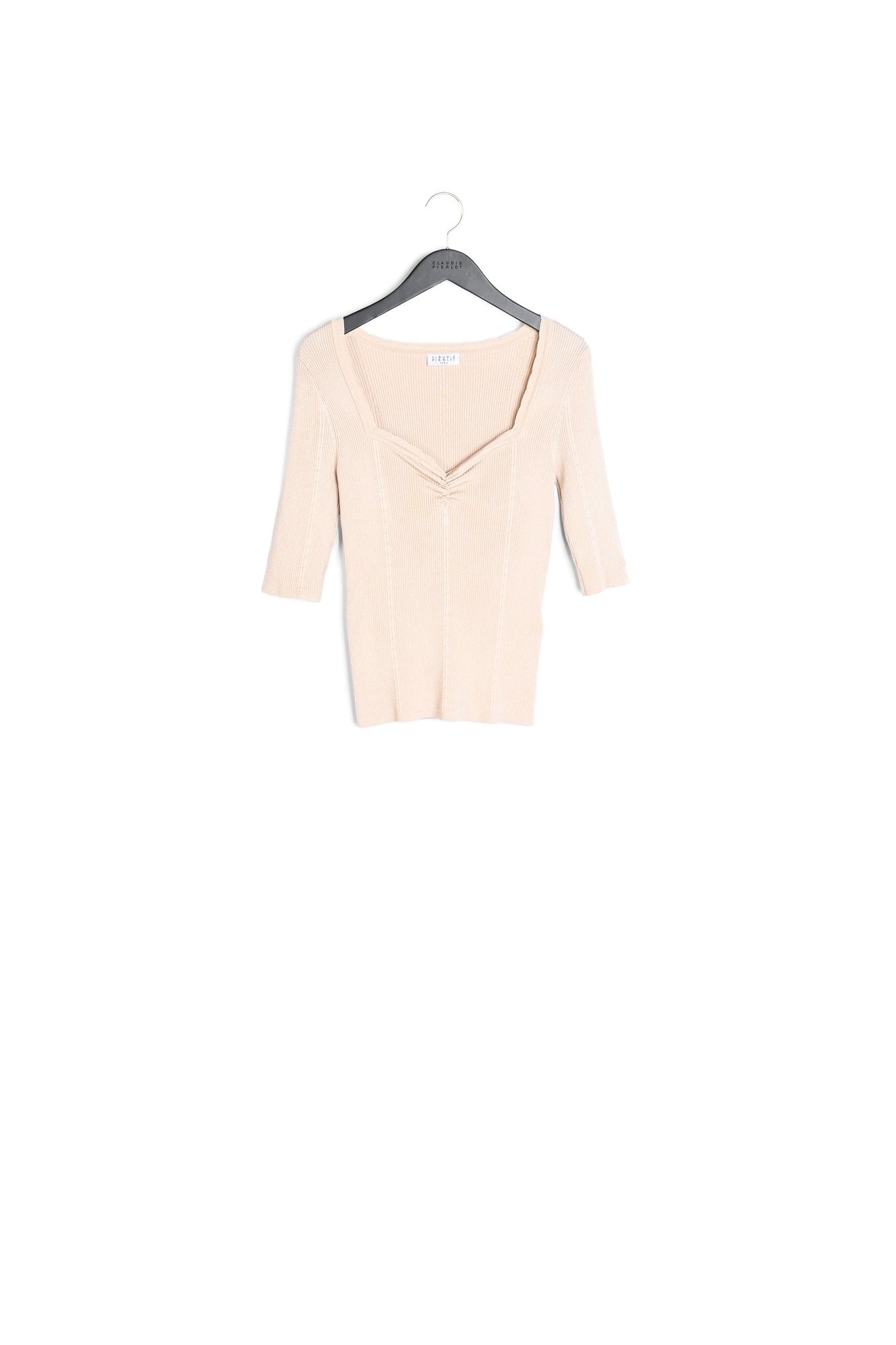 Haut en maille en viscose recyclée Faume - seconde main