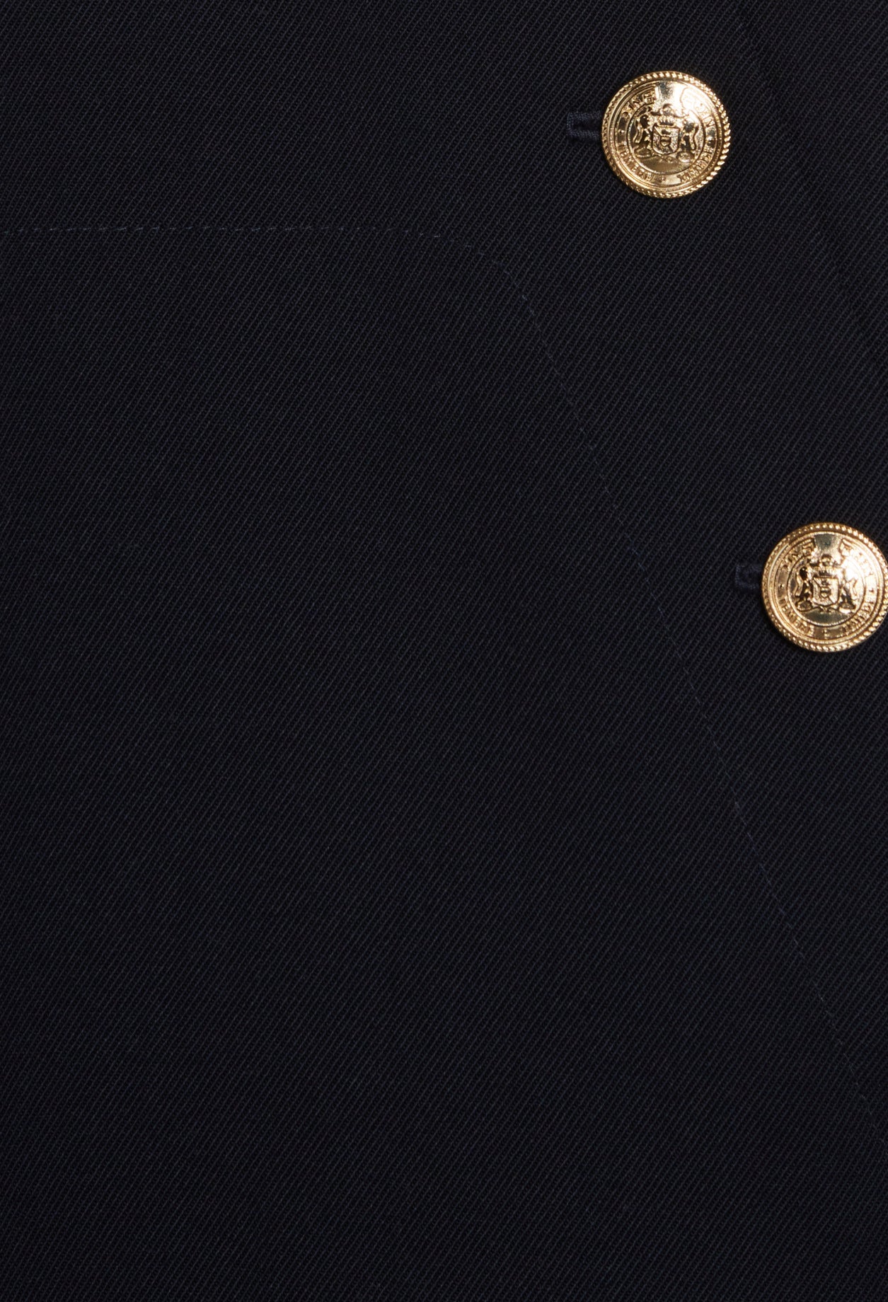 Pantalon marine à bretelles Faume - seconde main