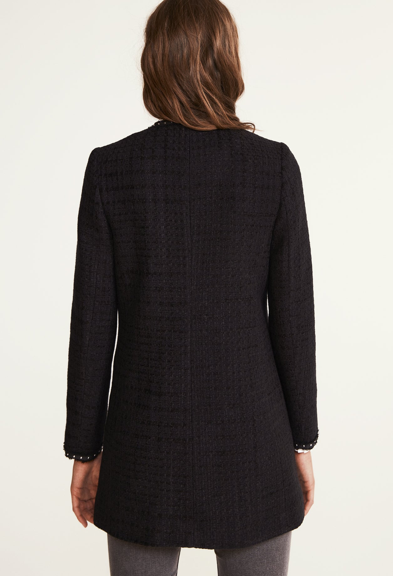 Manteau en tweed Faume - seconde main