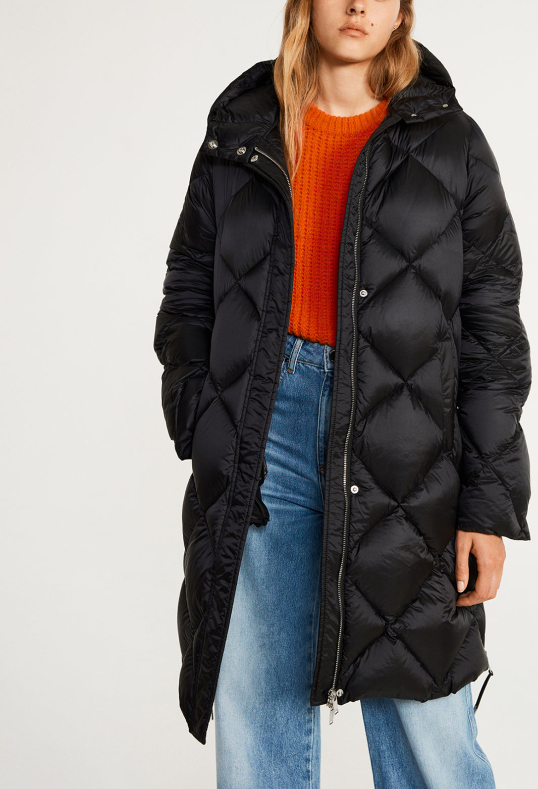 Doudoune longue en polyester recyclé Faume - seconde main