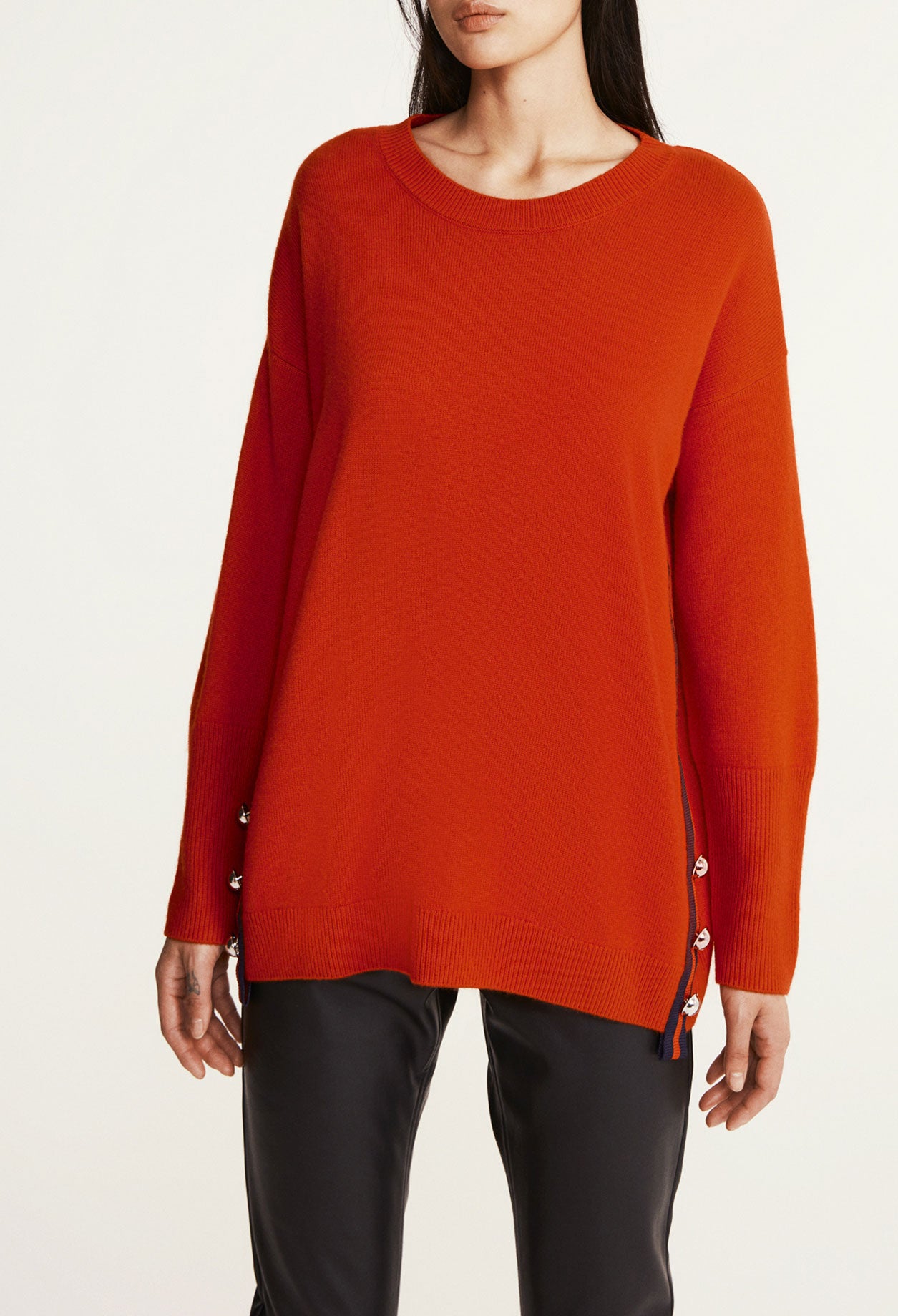 Pull oversize en laine et cachemire Faume - seconde main