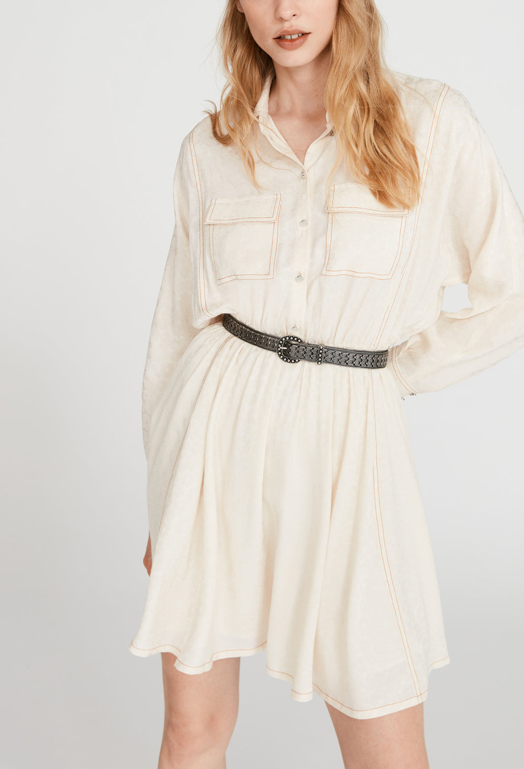 Robe fluide façon chemise Faume - seconde main