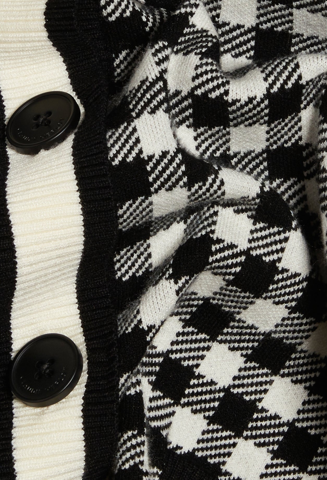 Cardigan vichy col claudin Faume - seconde main