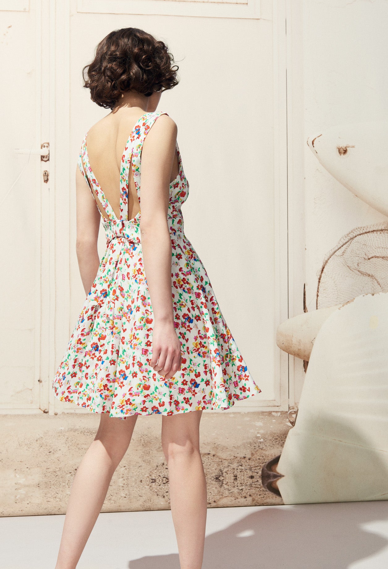 Robe Rencontre iconique à fleurs Faume - seconde main