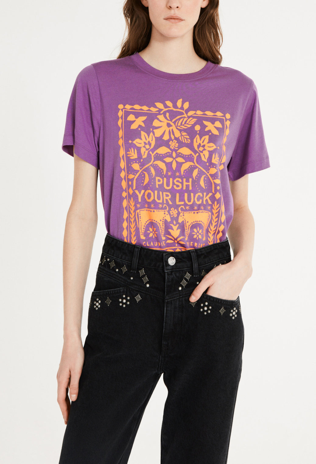 T-shirt sérigraphié Faume - seconde main