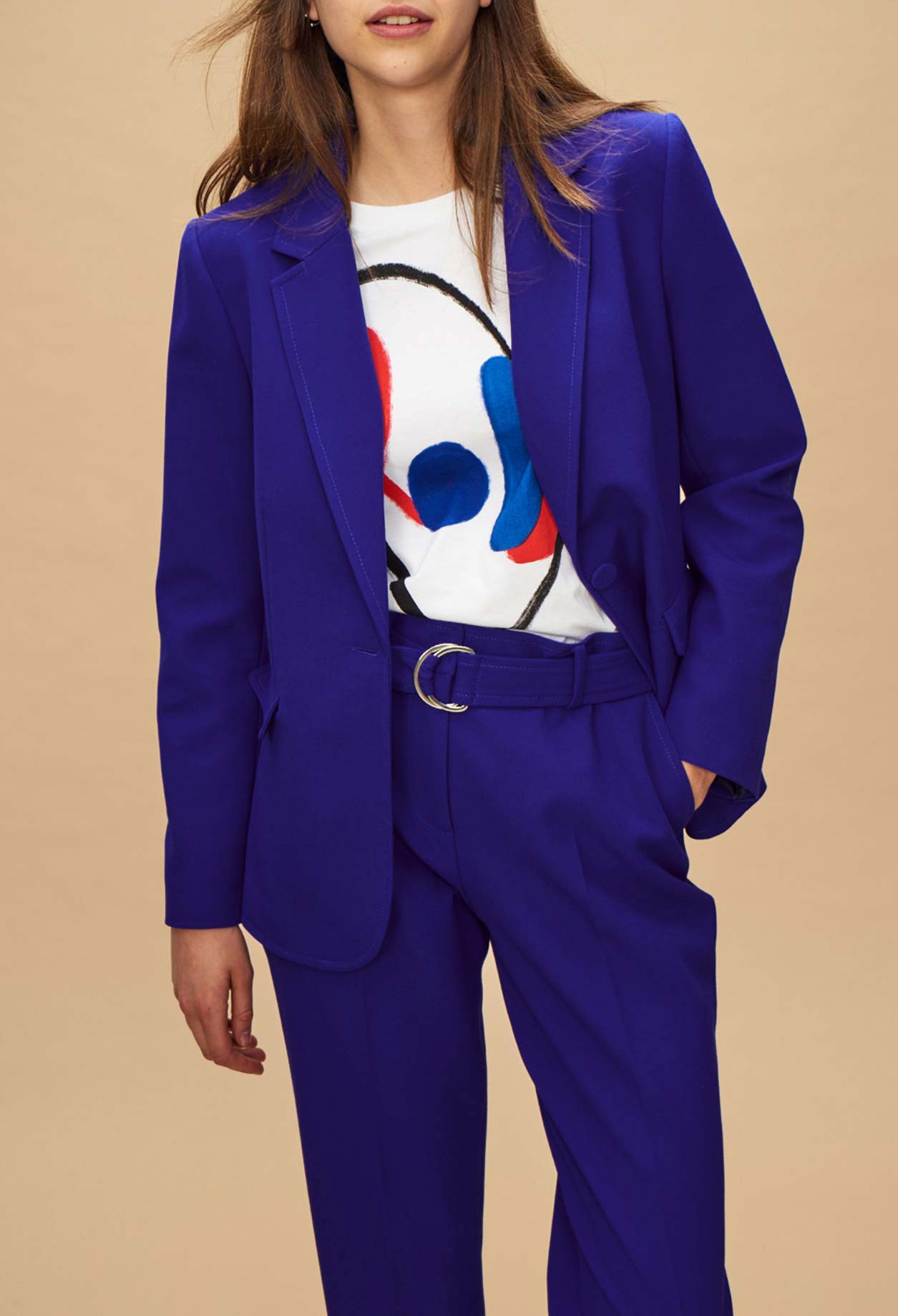 Veste tailleur unie Faume - seconde main