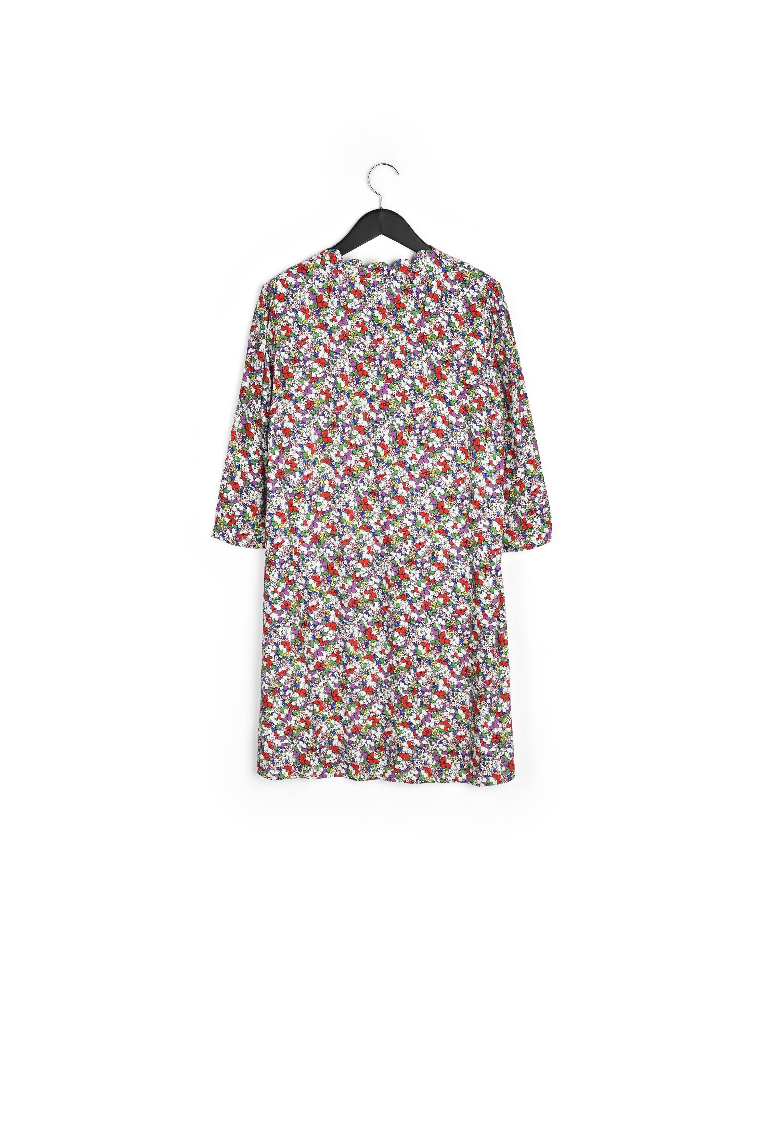 Robe fluide col V imprimé fleuri Faume - seconde main