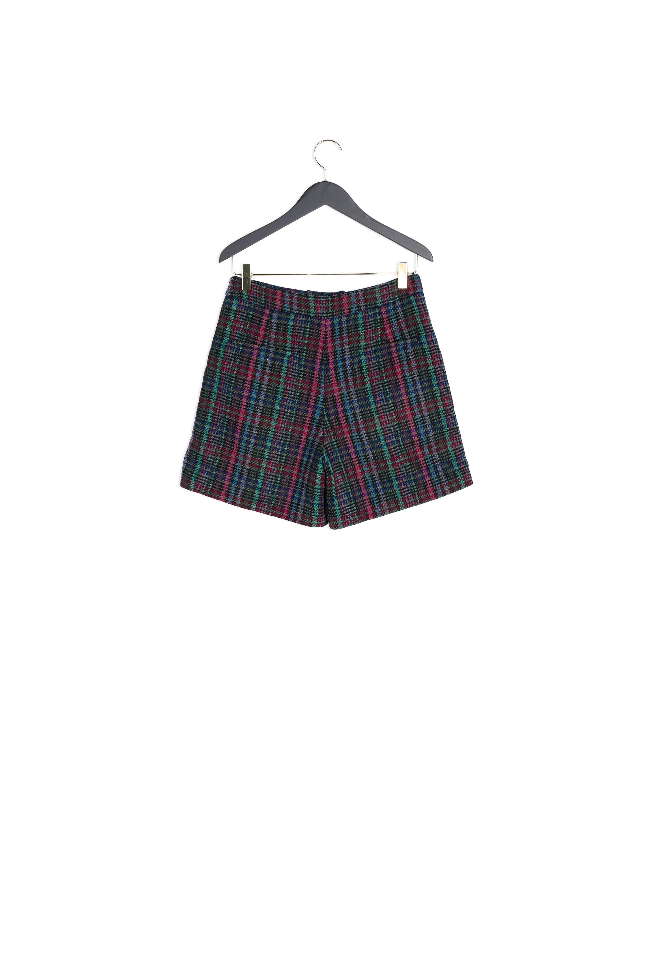 Short à motif tartan Faume - seconde main
