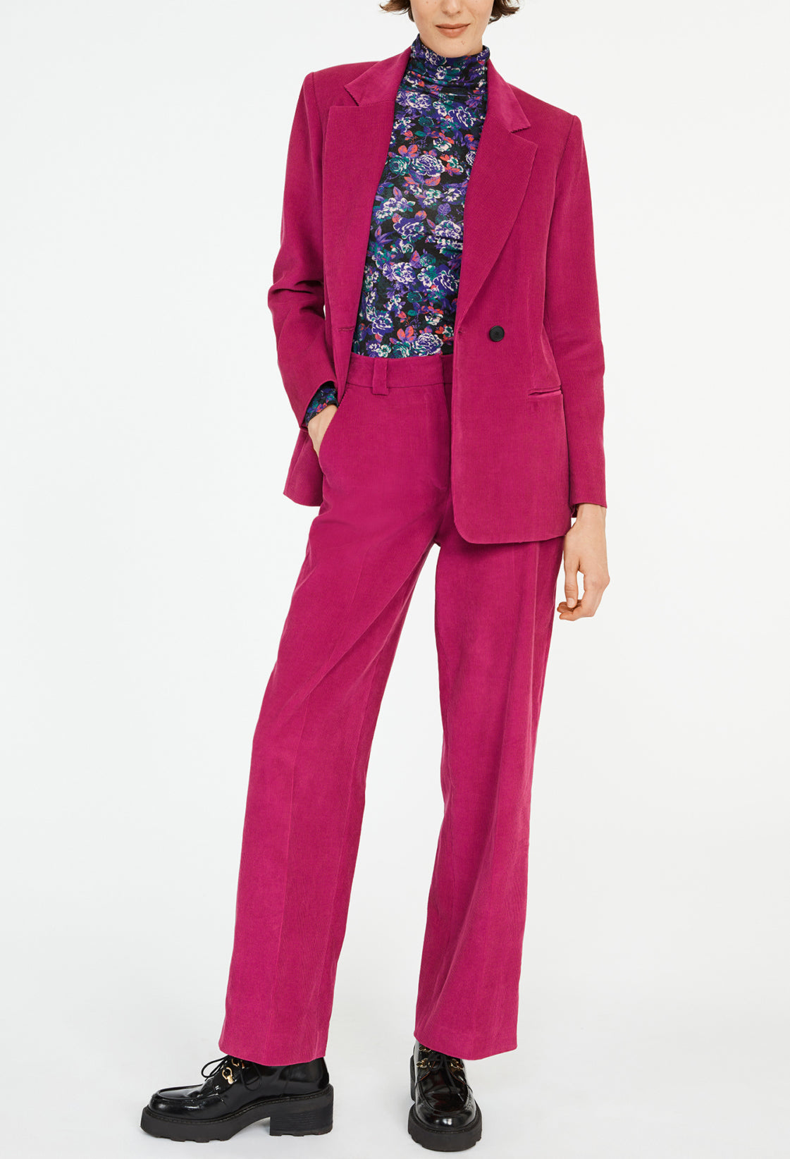 Veste croisé velours Faume - seconde main