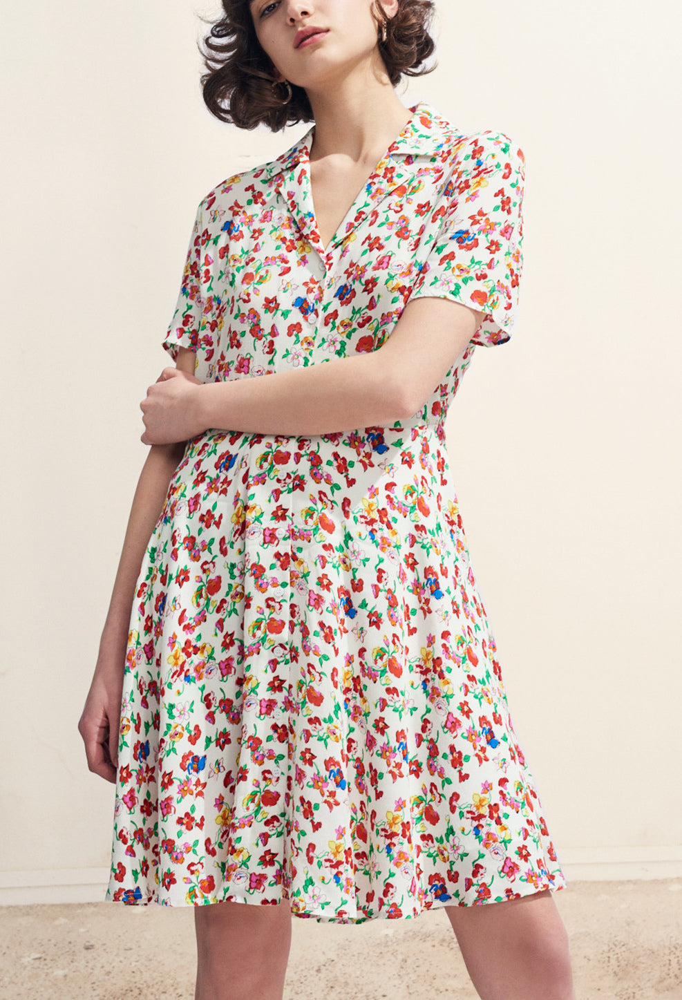 Rob chmisir imprimé fluri Faume - seconde main