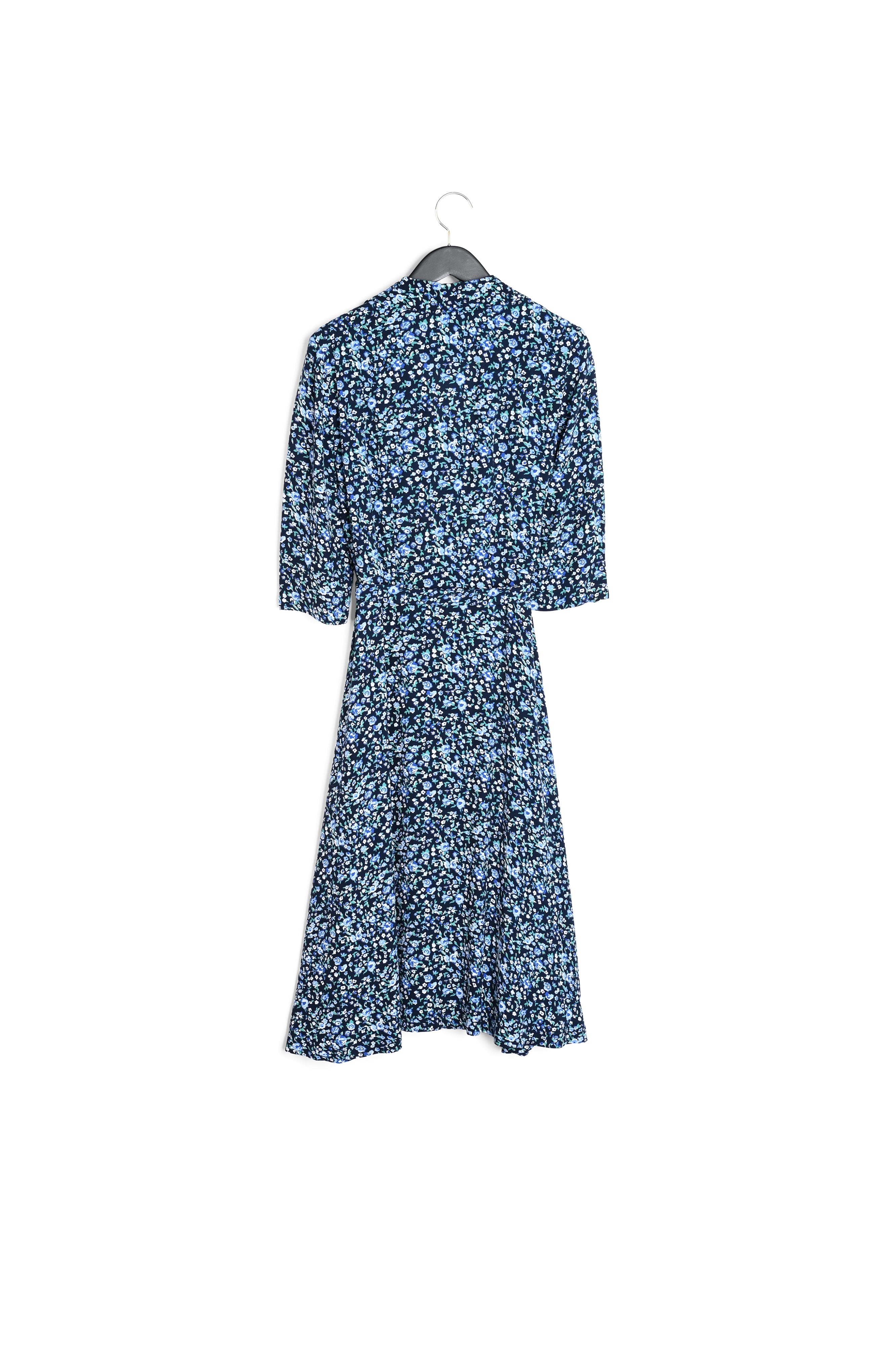 Robe cache-cœur imprimé fleuri Faume - seconde main