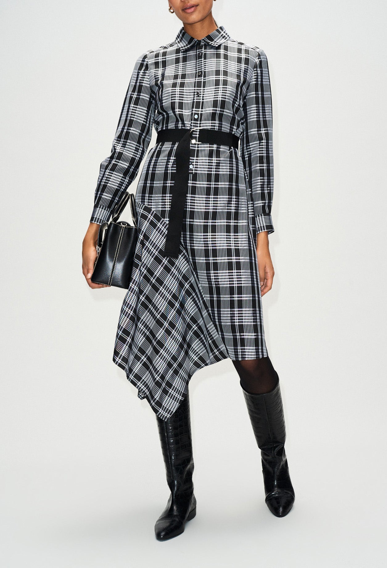 Robe longue asymétrique Faume - seconde main