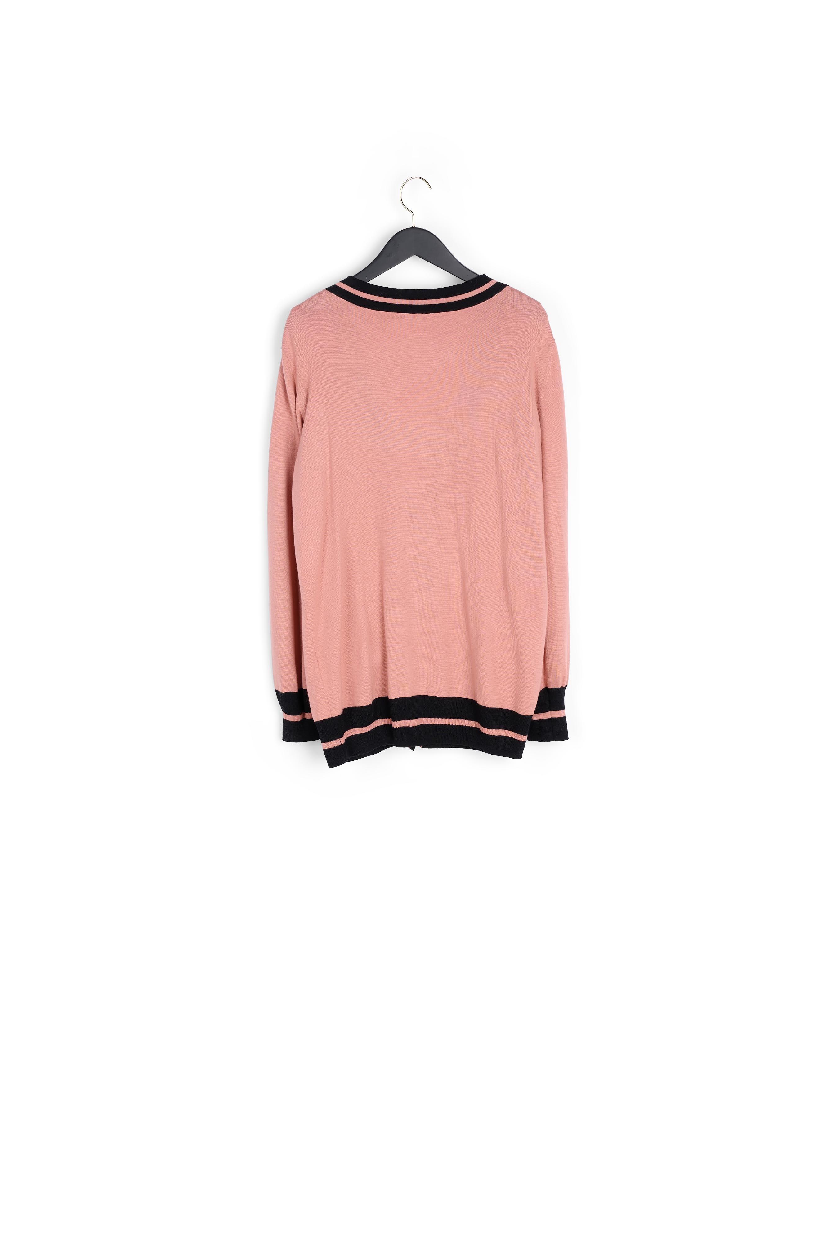 Cardigan bicolore Faume - seconde main