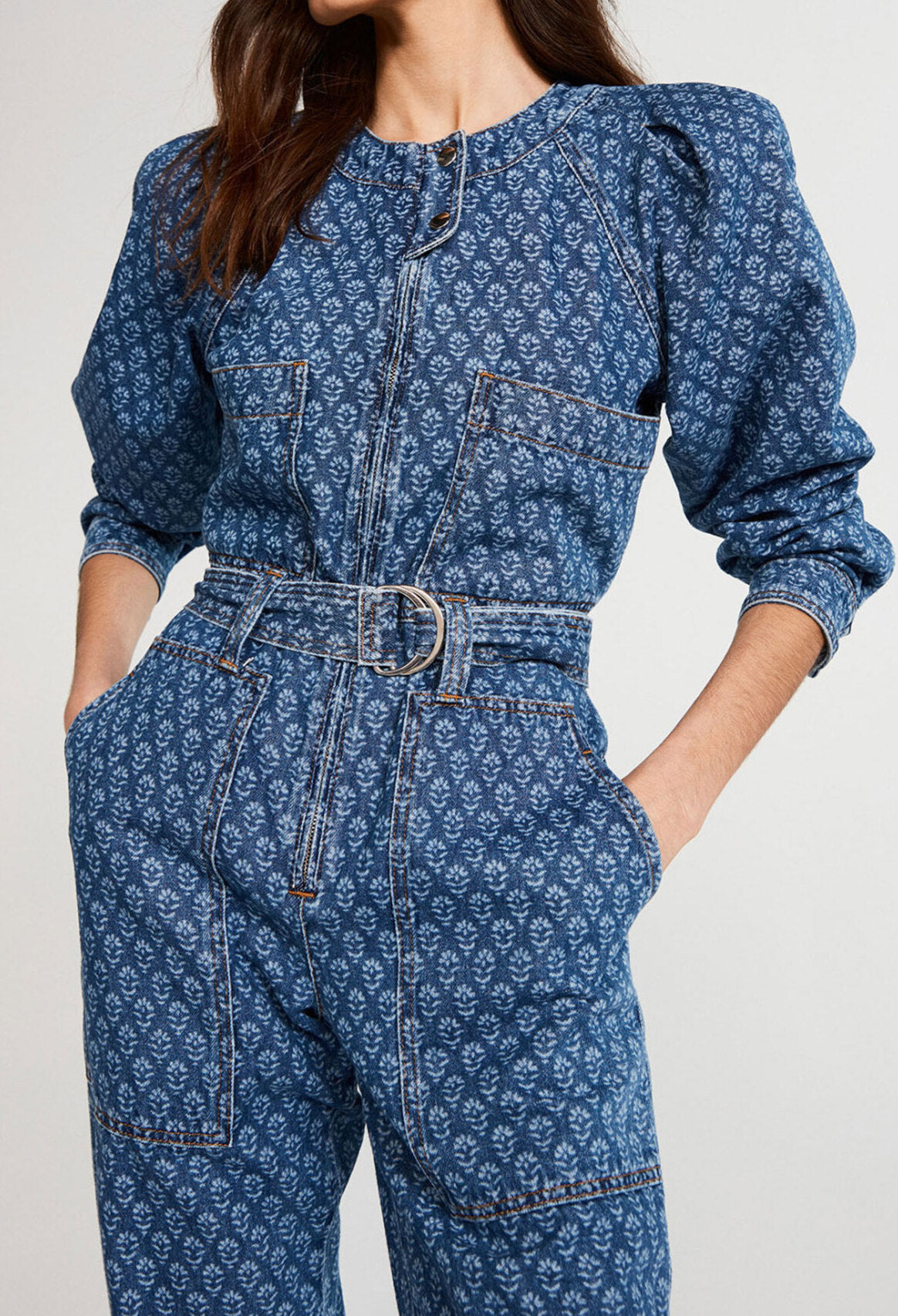 Combinaison en denim économe en eau Faume - seconde main