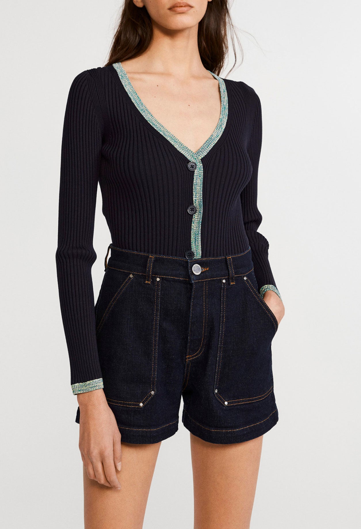 Cardigan près du corps Faume - seconde main