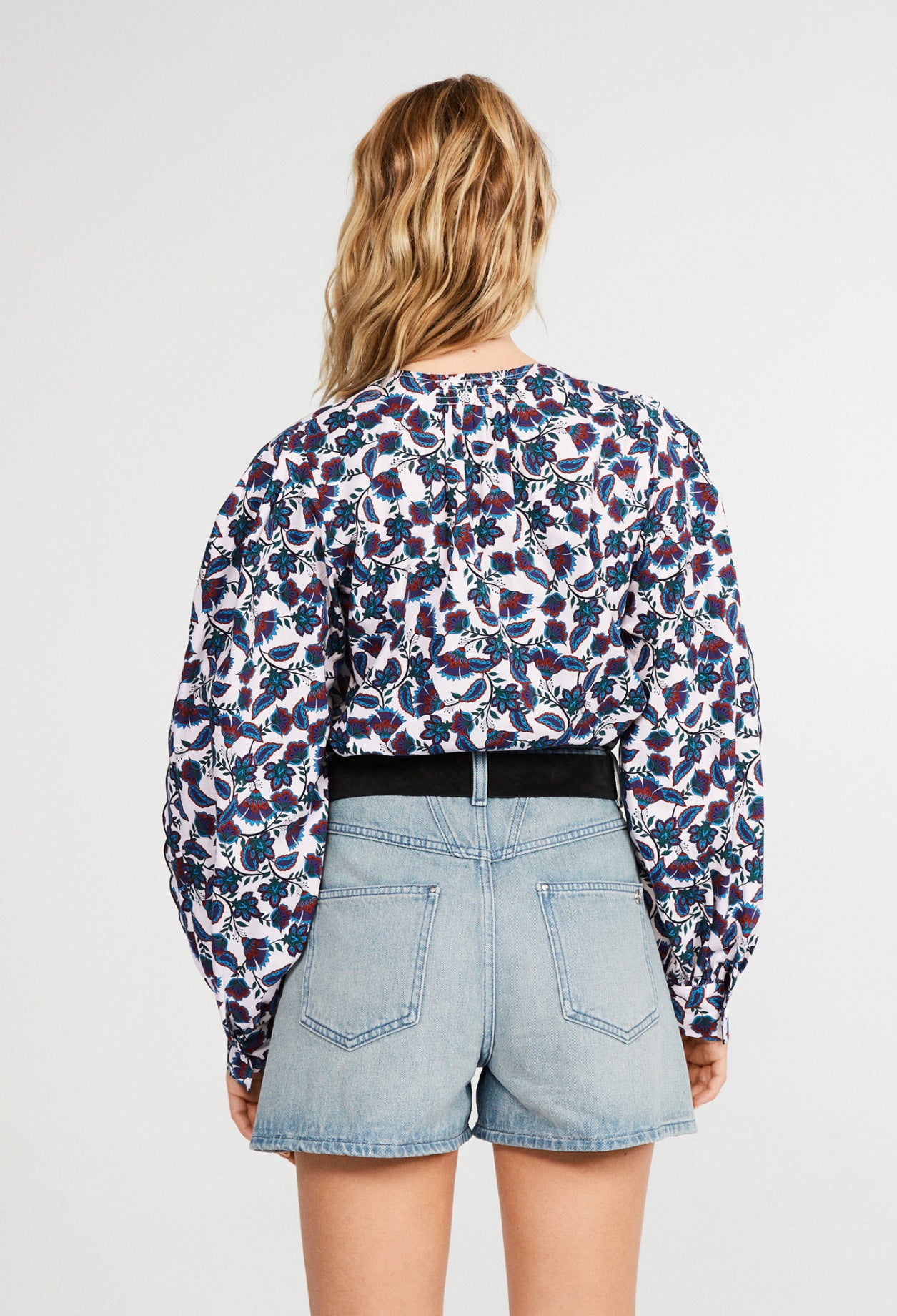 Blouse à fleurs Faume - seconde main