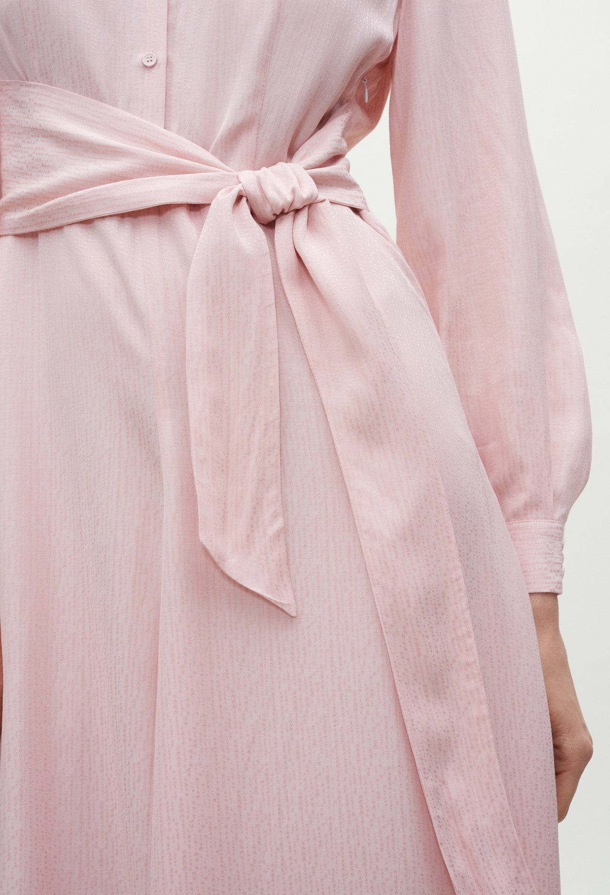 Robe chemise longue ceinturée Faume - seconde main