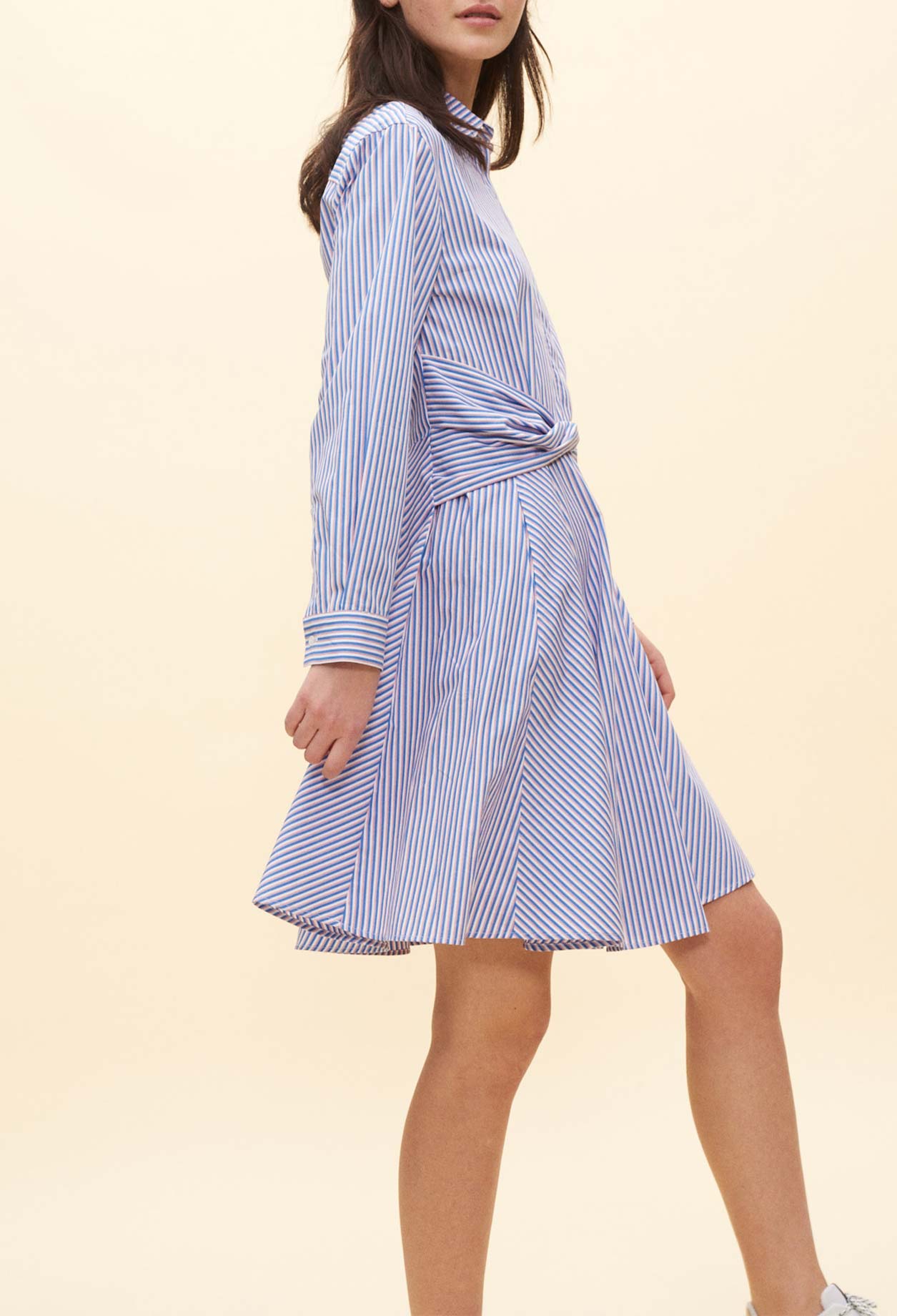 Robe chemise à coupe patineuse Faume - seconde main