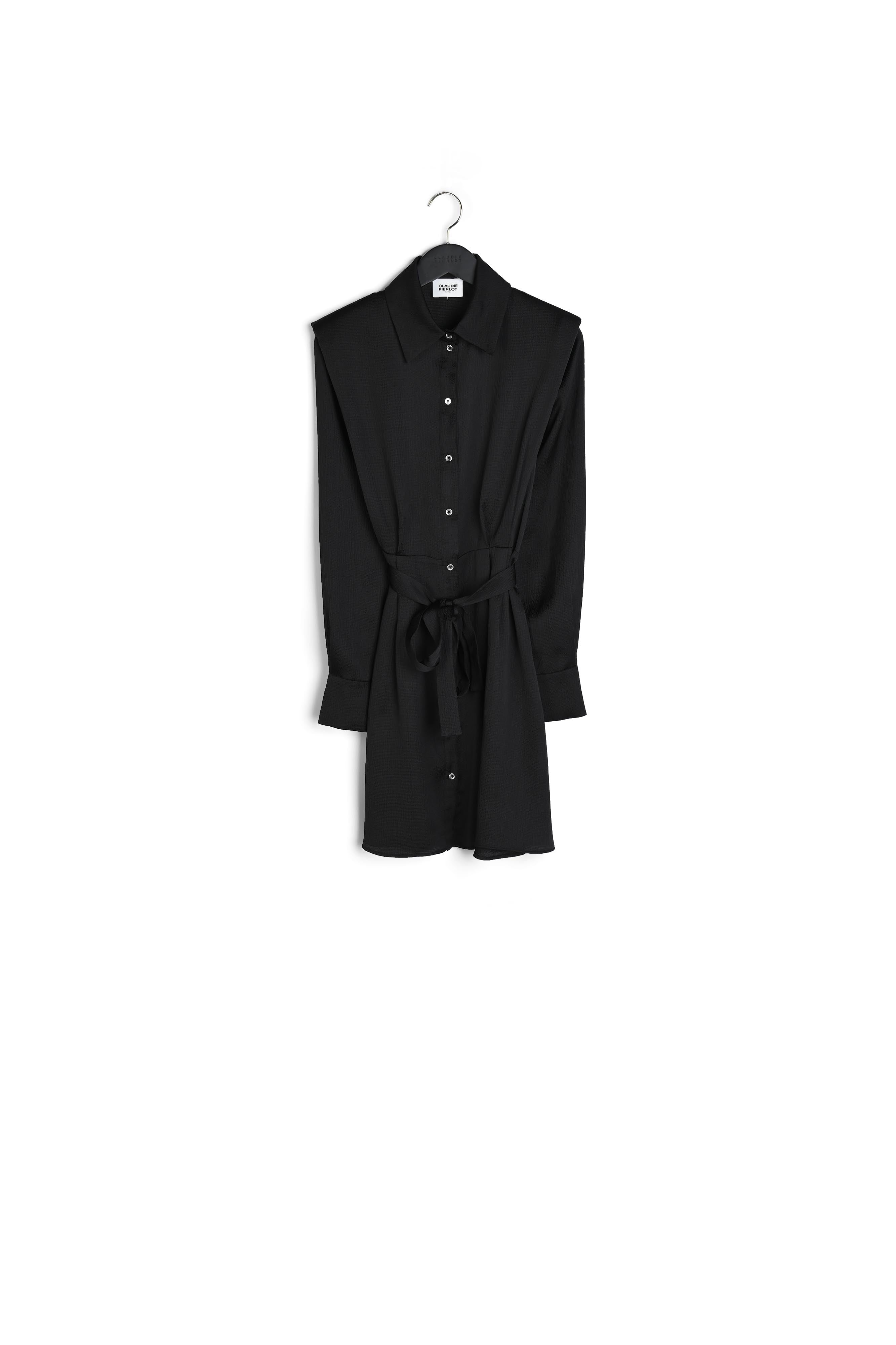 Robe chemise courte ceinturée Faume - seconde main