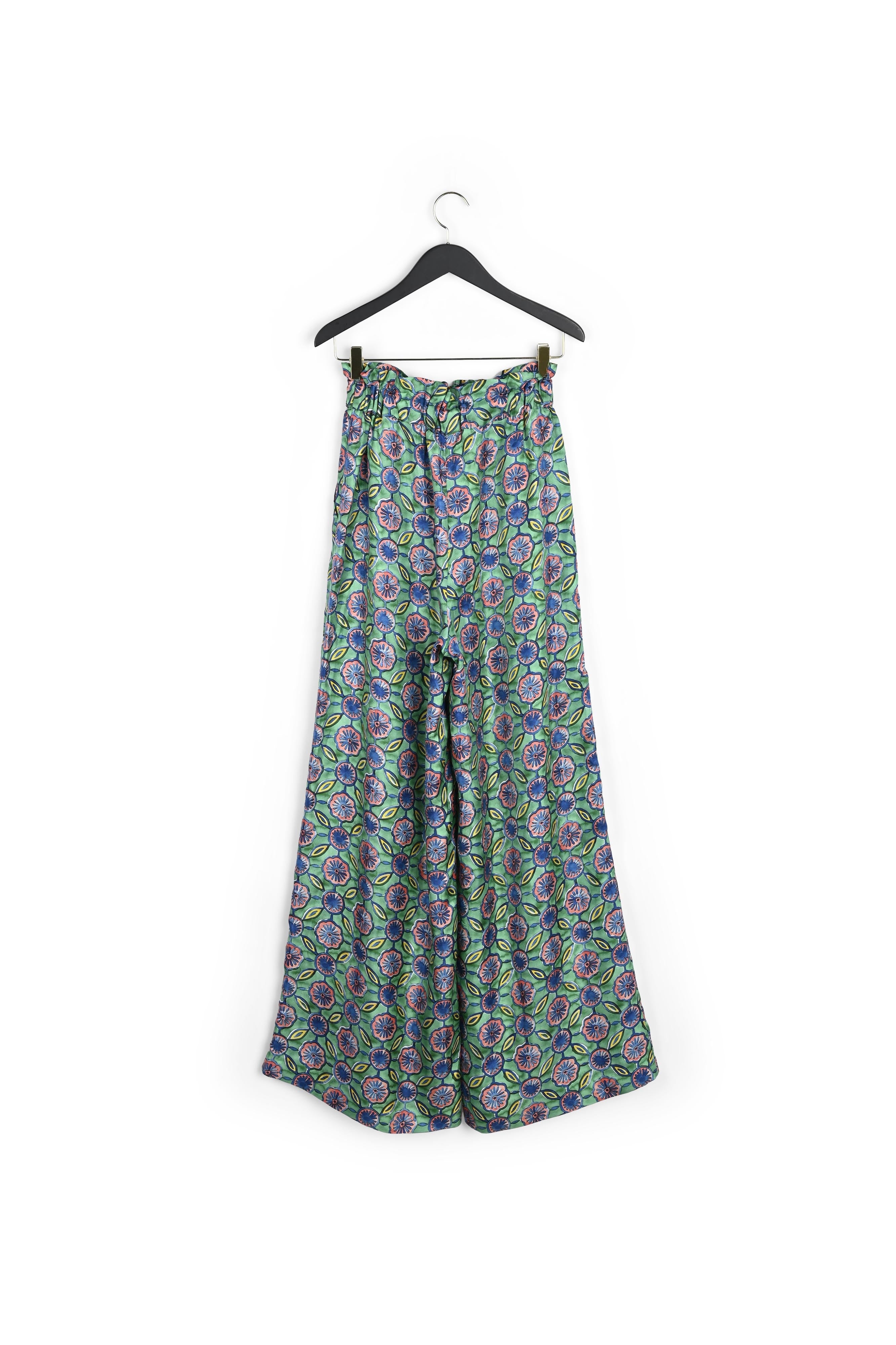 Pantalon à motifs évasé Faume - seconde main