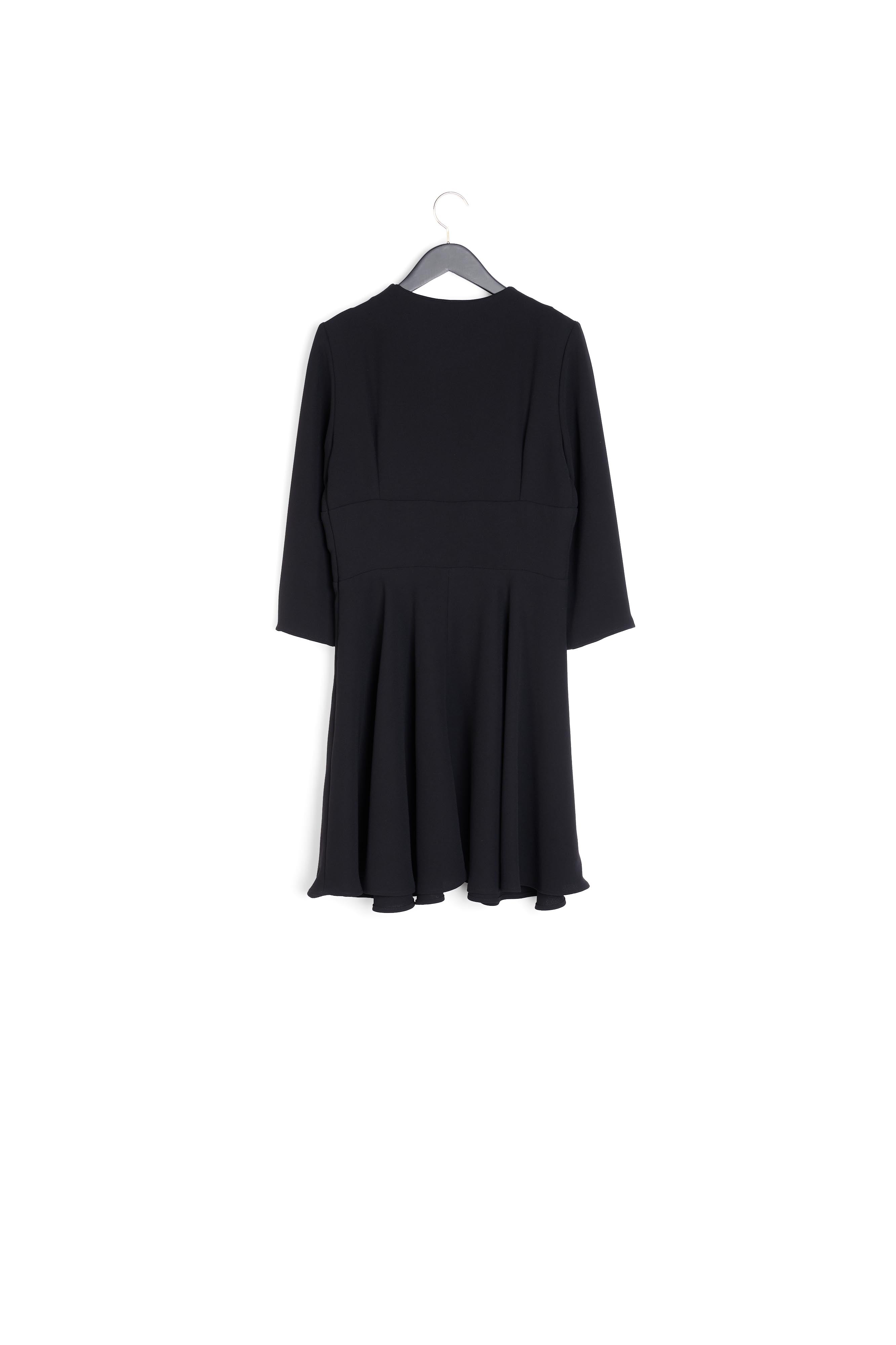 Robe noire évasée Faume - seconde main