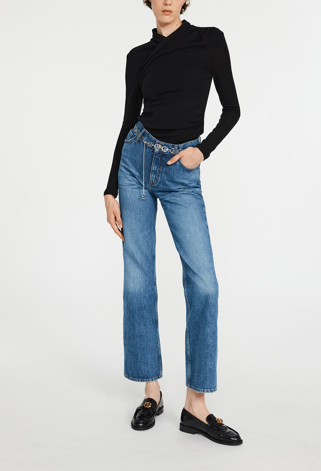 Top à col croisé Faume - seconde main